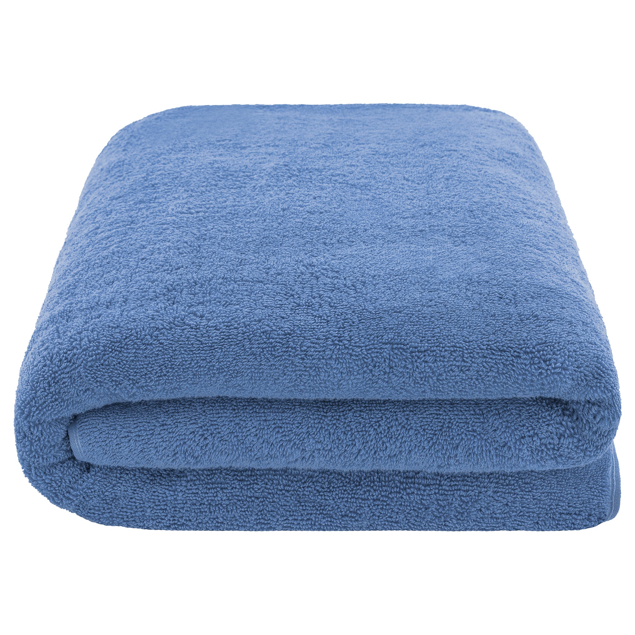 American Soft Linen - 40x80 Inch Oversized Bath Sheet Turkish Bath Towel - 12 Piece Case Pack - electric-blue-4