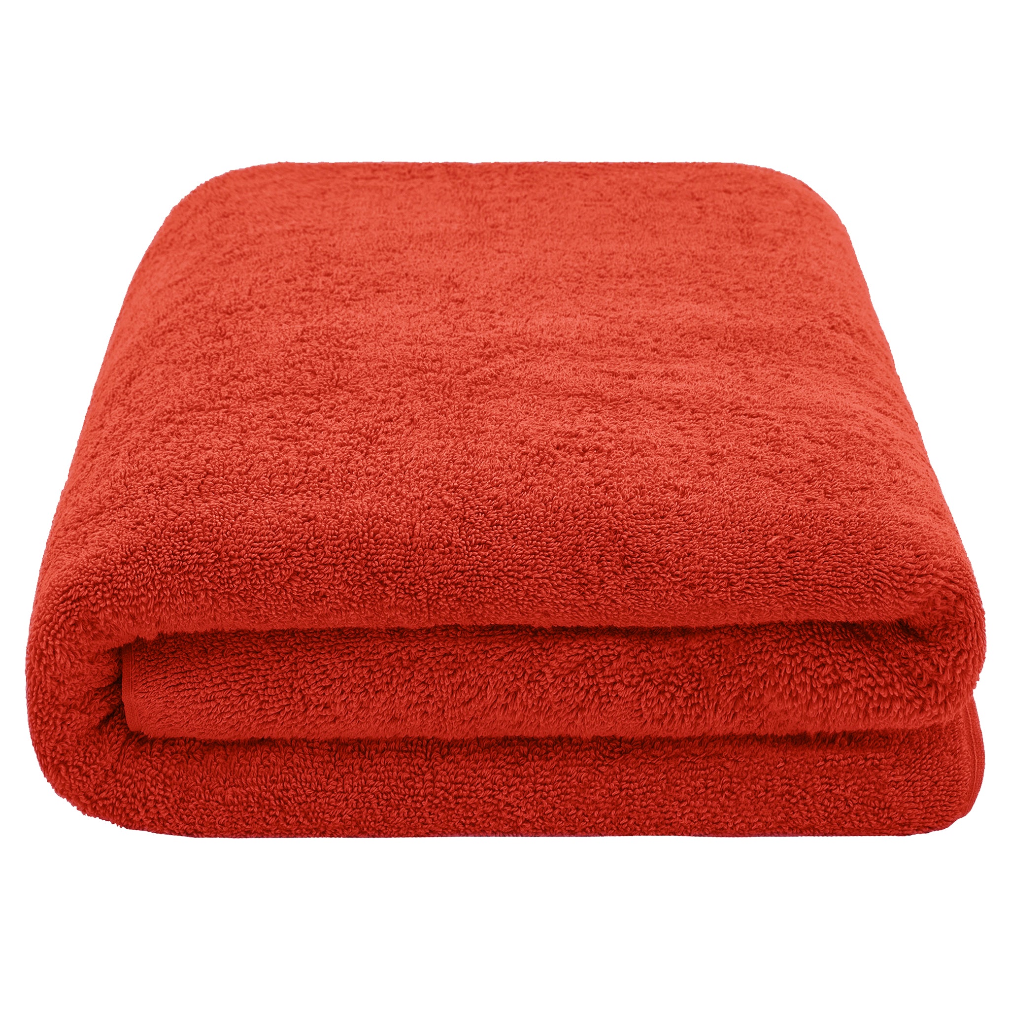 American Soft Linen - 40x80 Inch Oversized Bath Sheet Turkish Bath Towel - 12 Piece Case Pack - red-4