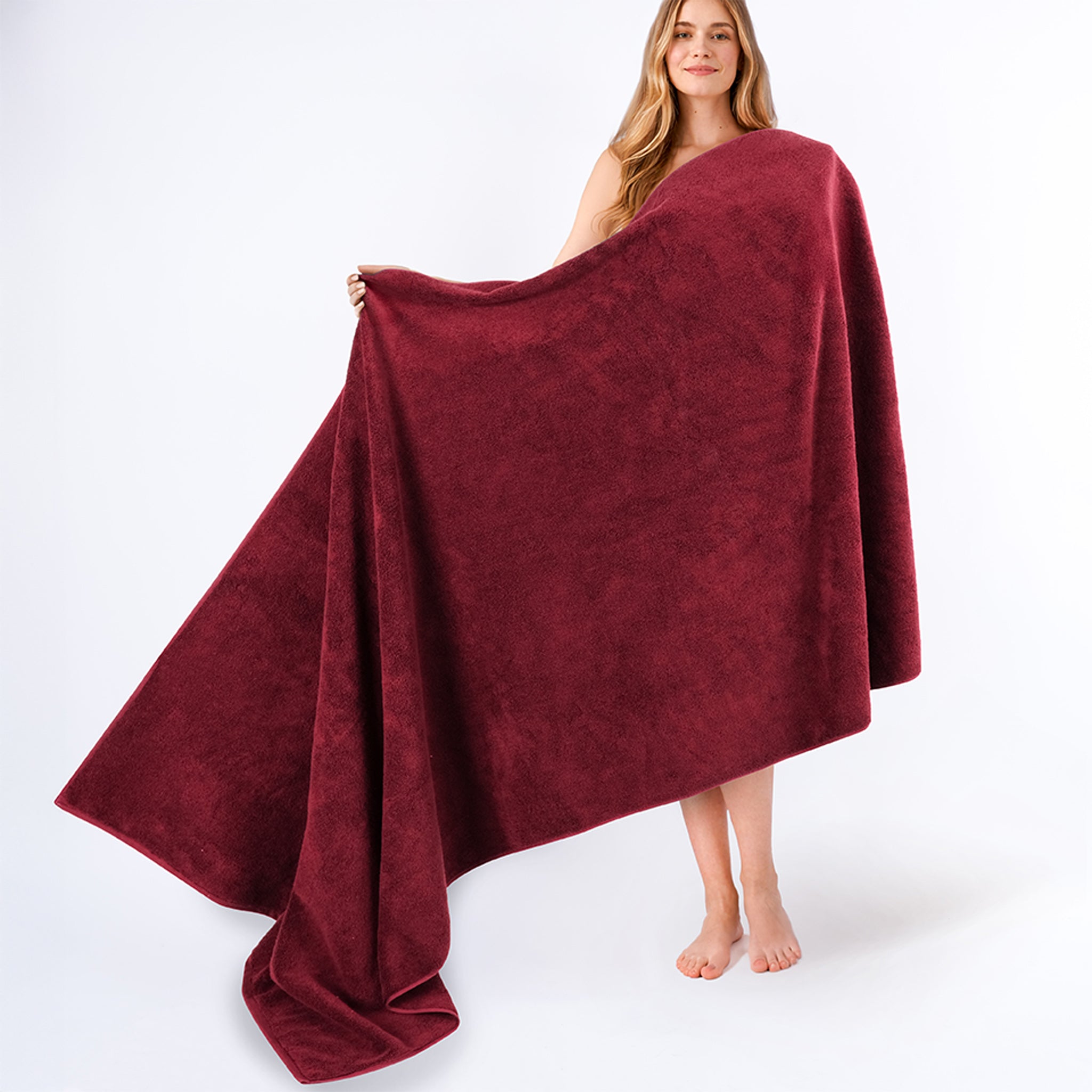 American Soft Linen 40x80 Premium Bath Sheet – 100% Ring Spun Cotton