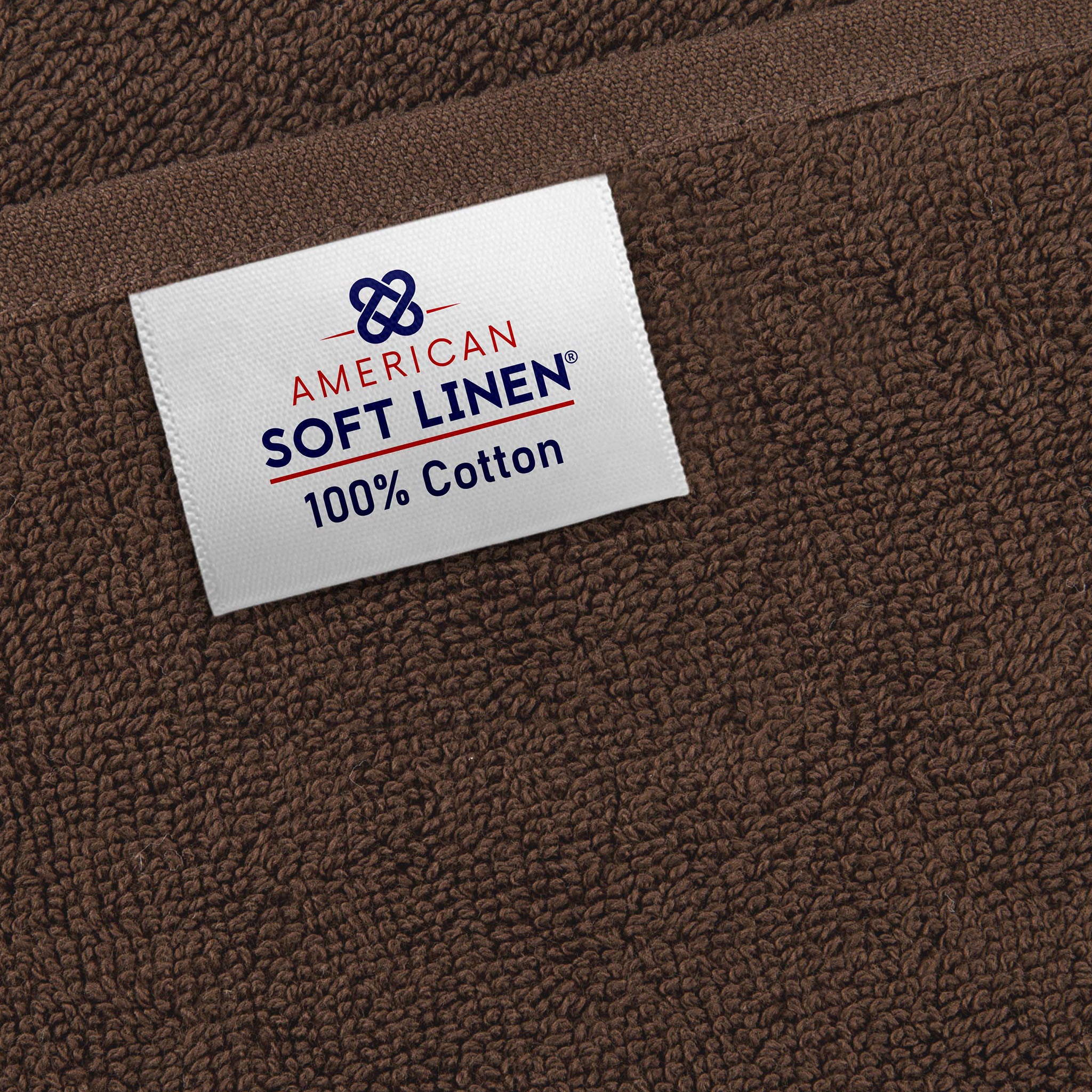 American Soft Linen 100% Ring Spun Cotton 40x80 Inches Oversized Bath Sheets chocolate-brown-6