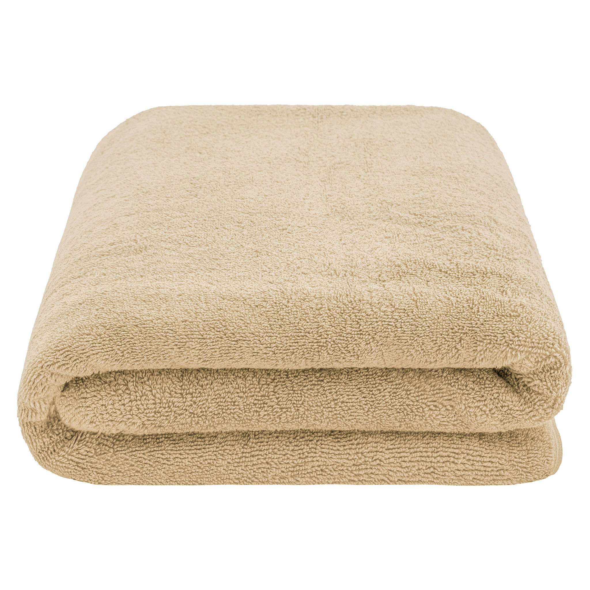 American Soft Linen 100% Ring Spun Cotton 40x80 Inches Oversized Bath Sheets sand-taupe-3