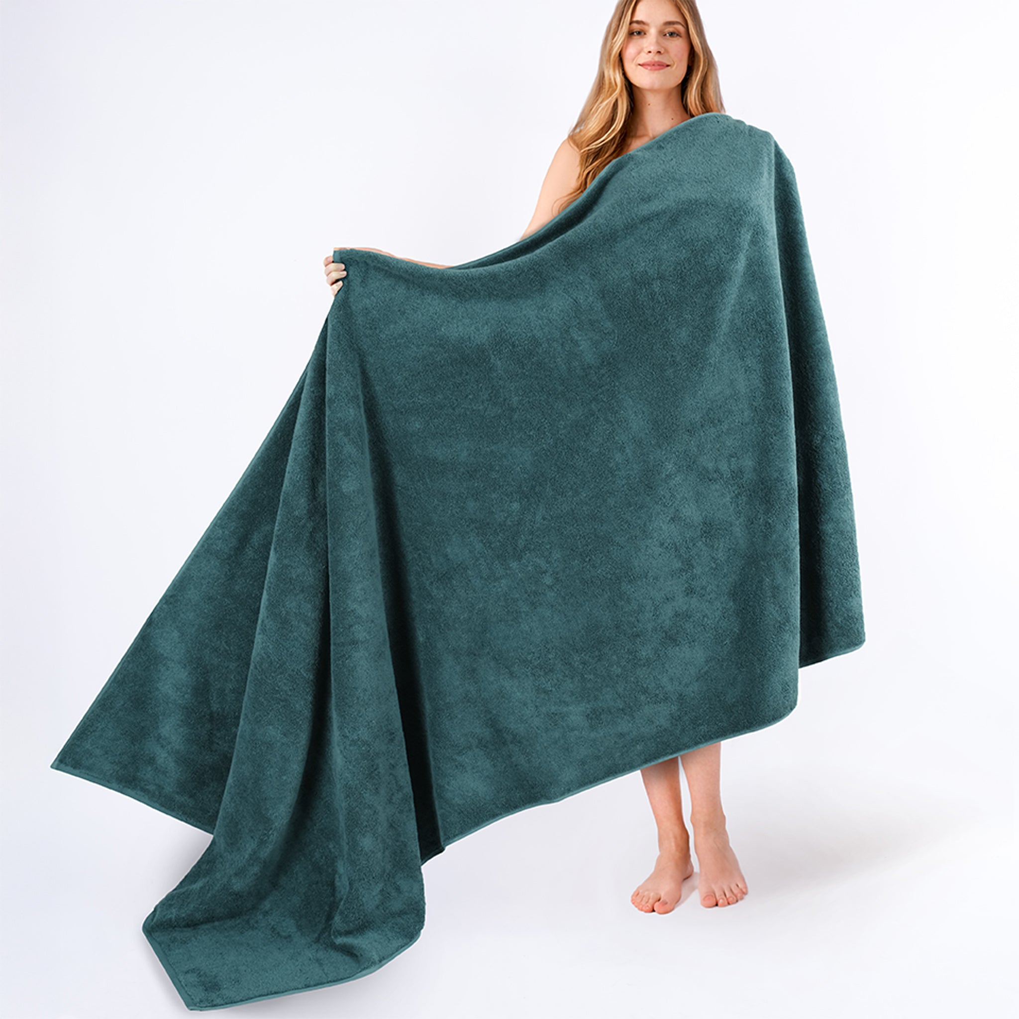 American Soft Linen 40x80 Premium Bath Sheet – 100% Ring Spun Cotton