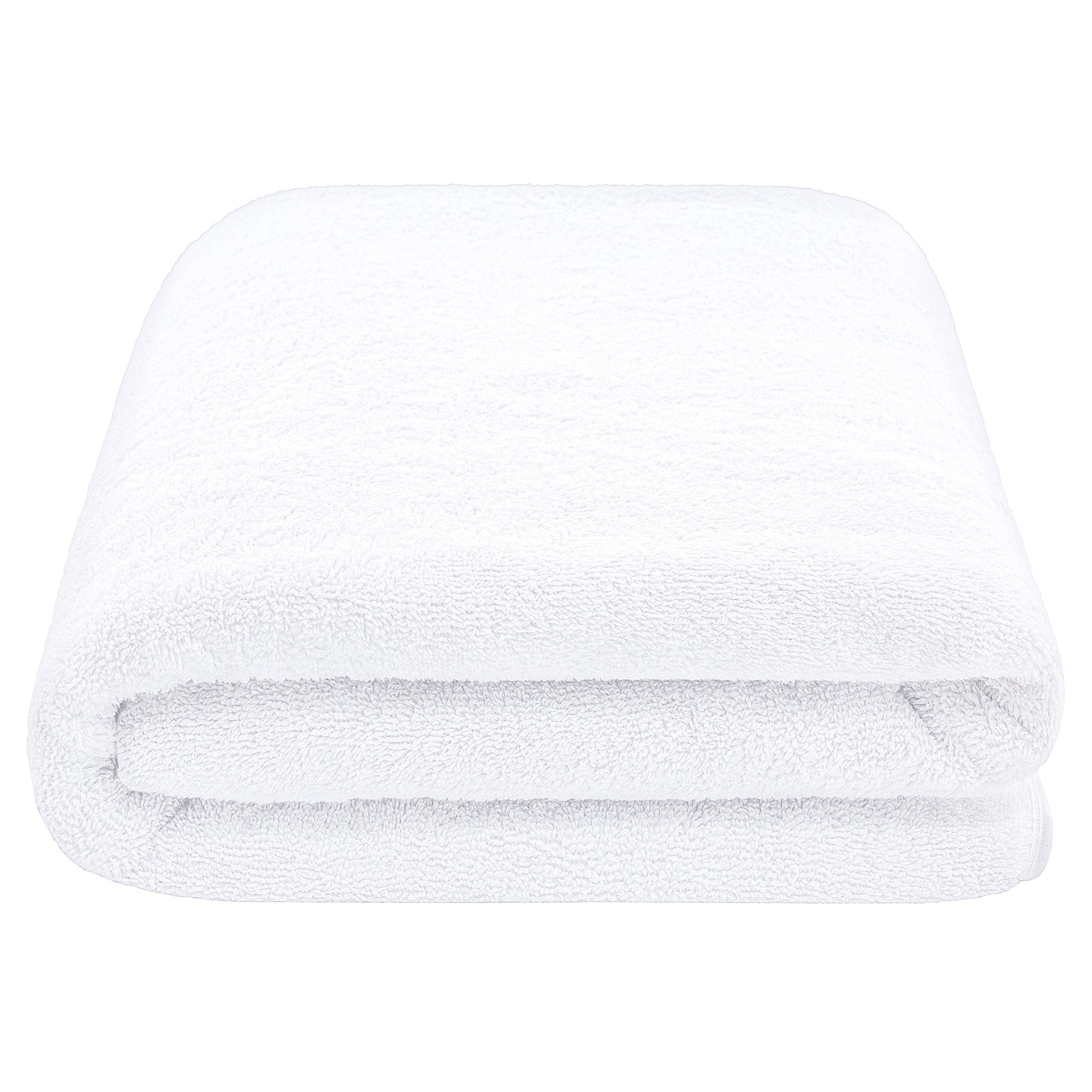 American Soft Linen 100% Ring Spun Cotton 40x80 Inches Oversized Bath Sheets white-3