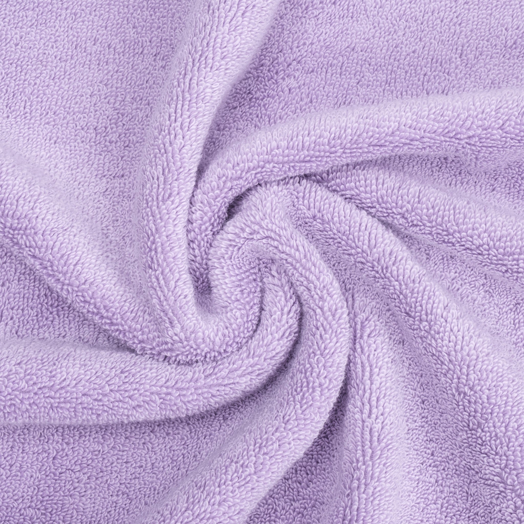 American Soft Linen Salem 100% Turkish Combed Cotton Luxury 4 Piece Washcloth Set -lilac-6