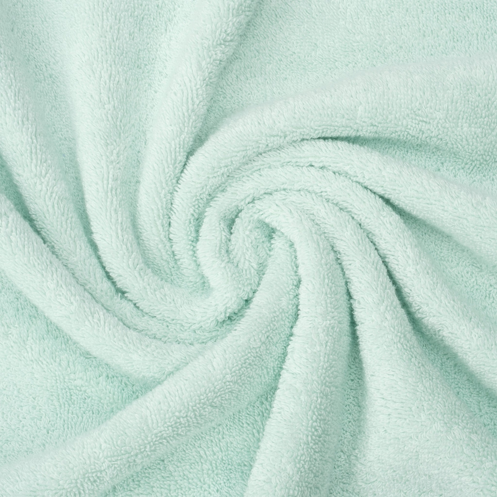 American Soft Linen Salem 100% Turkish Combed Cotton Luxury 4 Piece Washcloth Set -mint-6