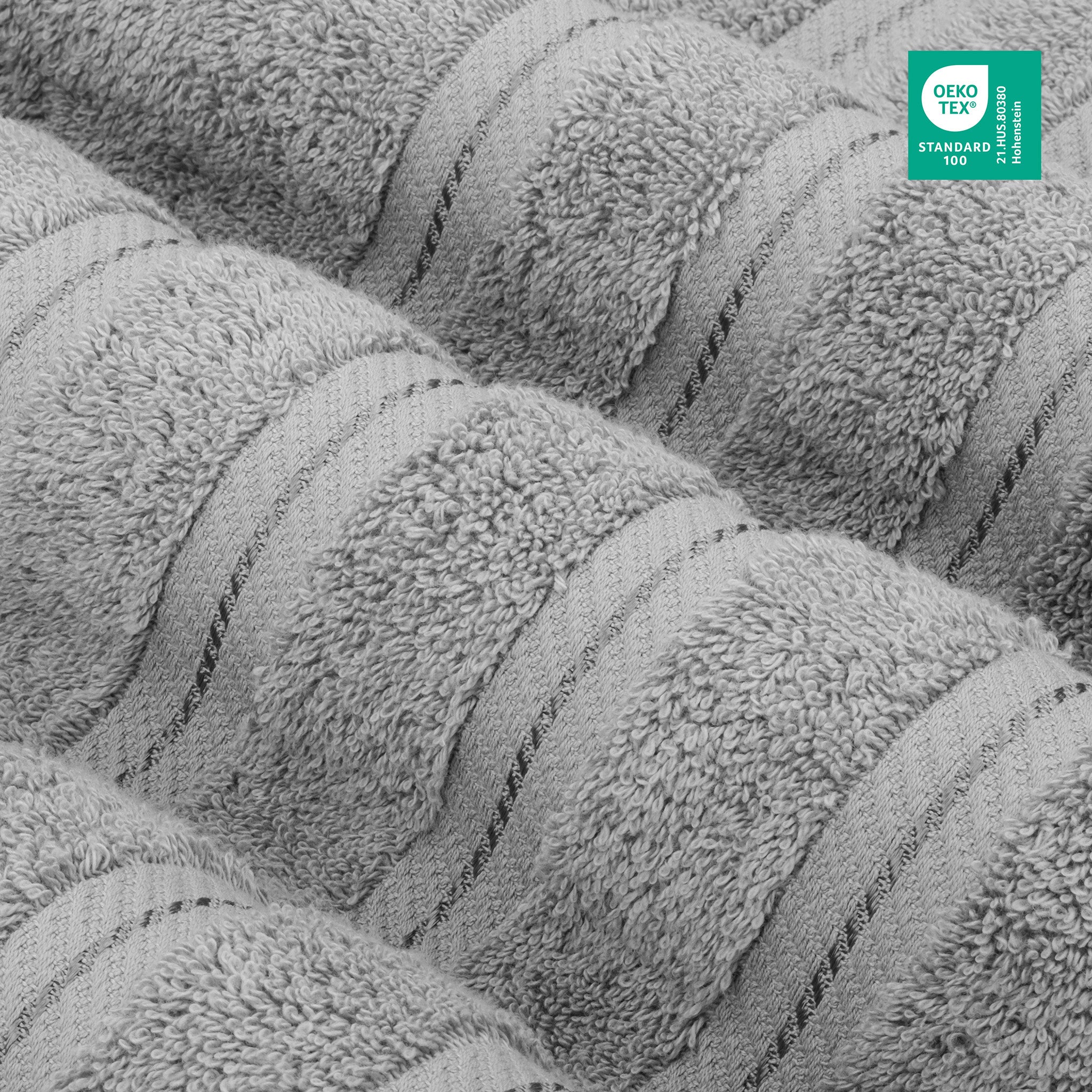 American Soft Linen Single Piece 100% Cotton Turkish Towels with 20 Different Colors, Create Your Set, Rockridge Gray, Bath towels 3