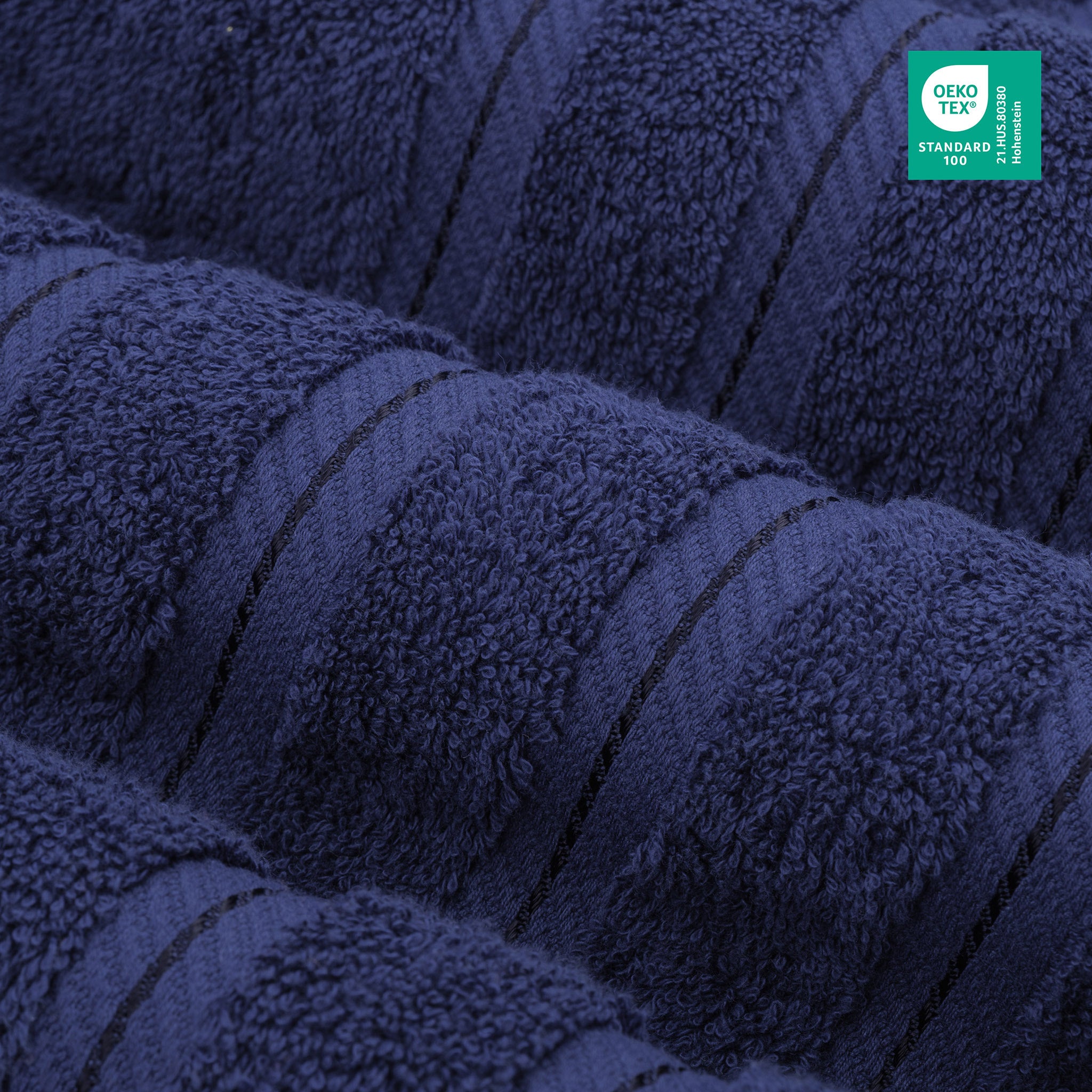 American Soft Linen Single Piece 100% Cotton Turkish Towels with 20 Different Colors, Create Your Set, Navy - Blue, Hand towels 3