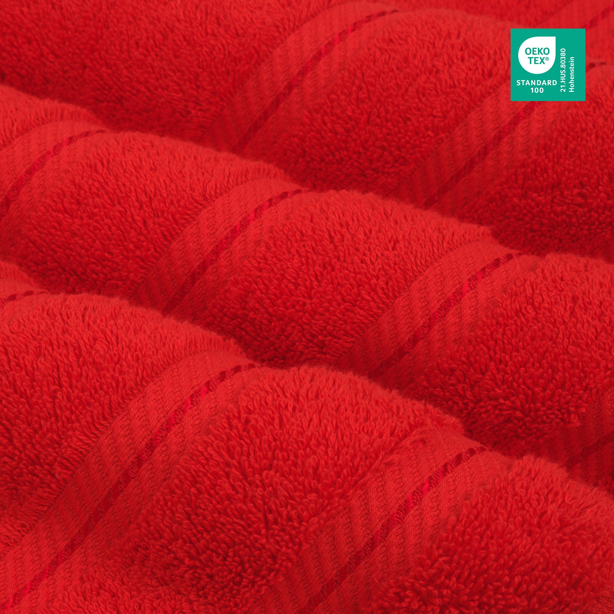 American Soft Linen Single Piece 100% Cotton Turkish Towels with 20 Different Colors, Create Your Set, Red, Hand towels 3