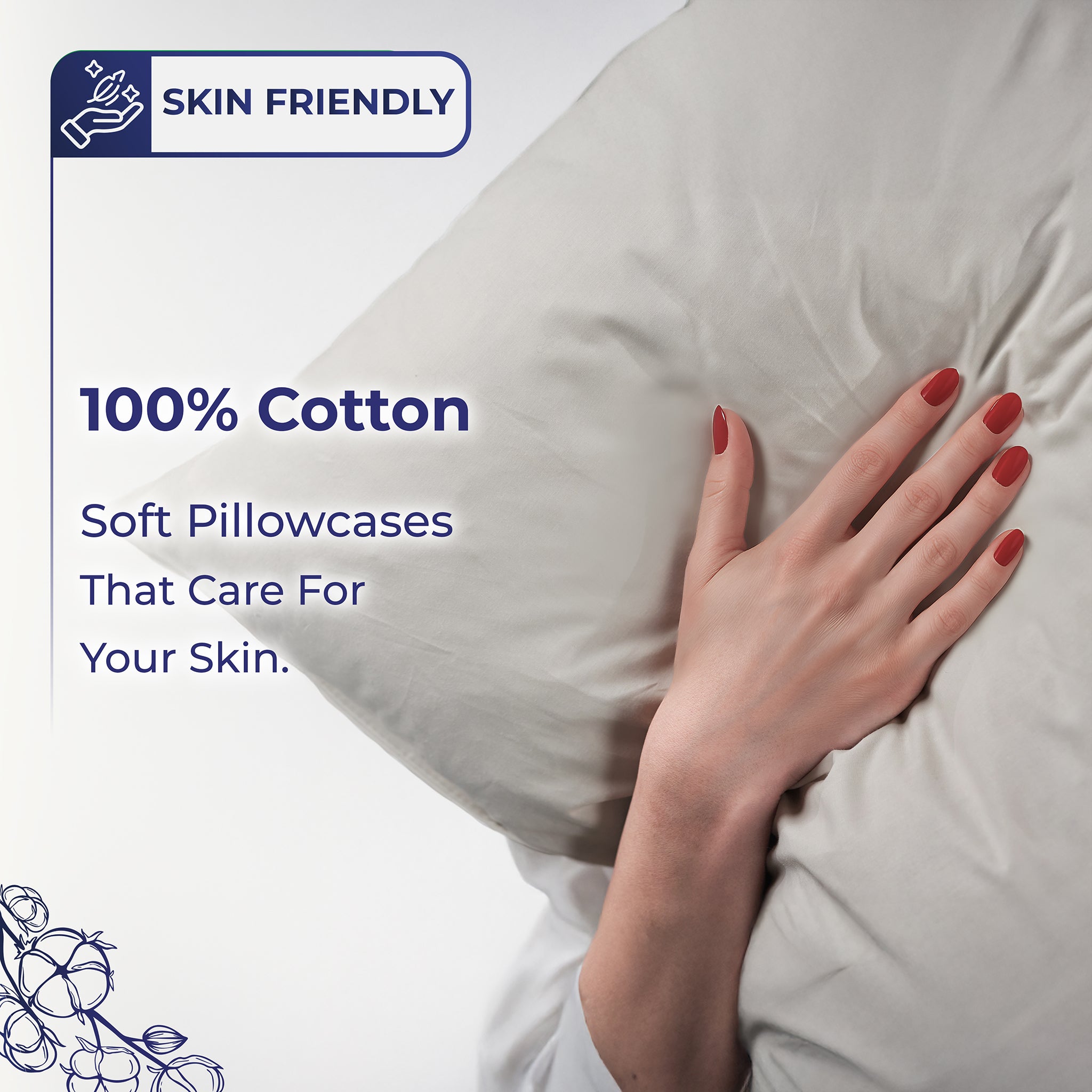 American Soft Linen Wholesale 100% Cotton Sateen Pillowcase Set (2 Pack) – Hotel Quality Bulk Supply