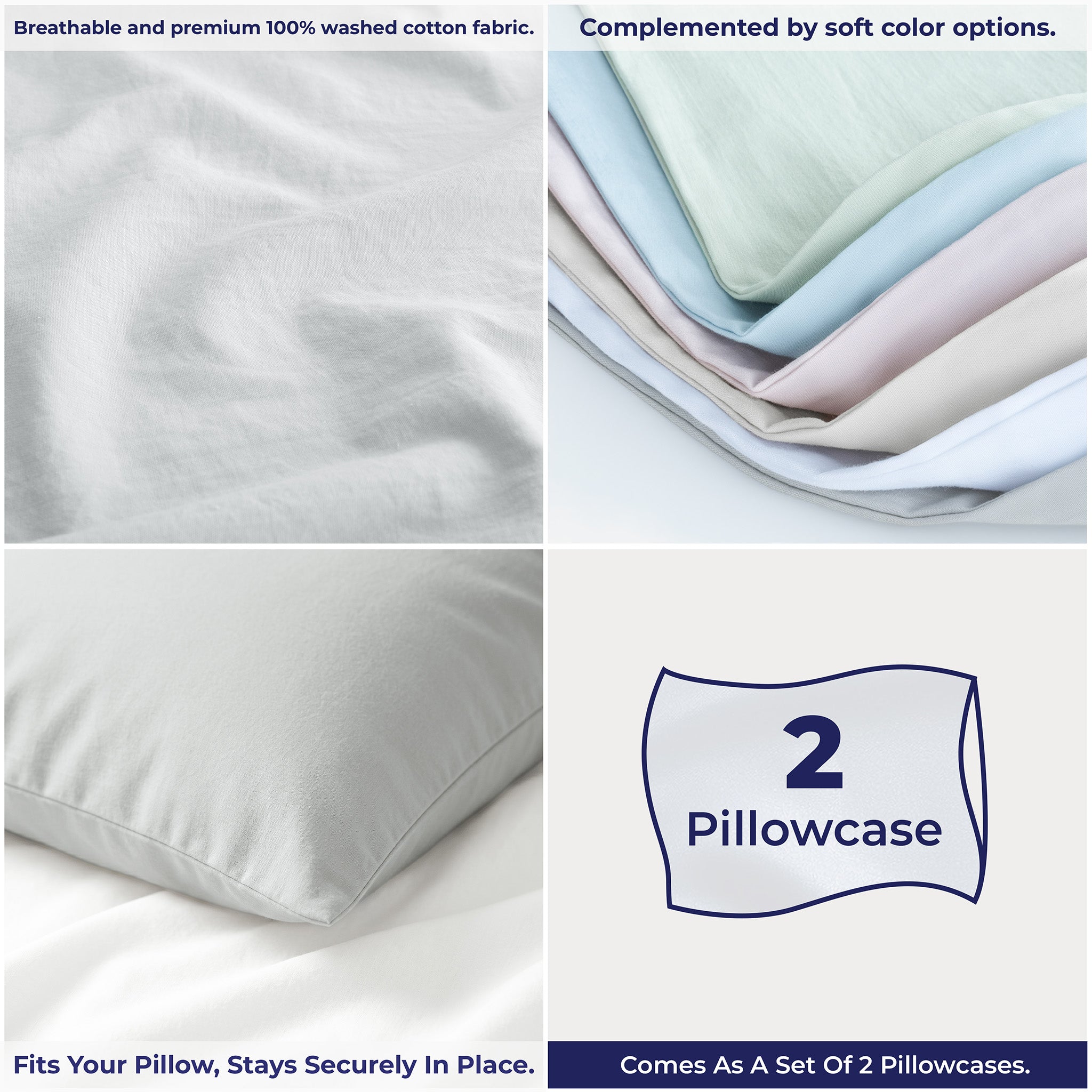 American Soft Linen Wholesale Pillowcases – Bulk Hotel Pillow Covers for Hospitality