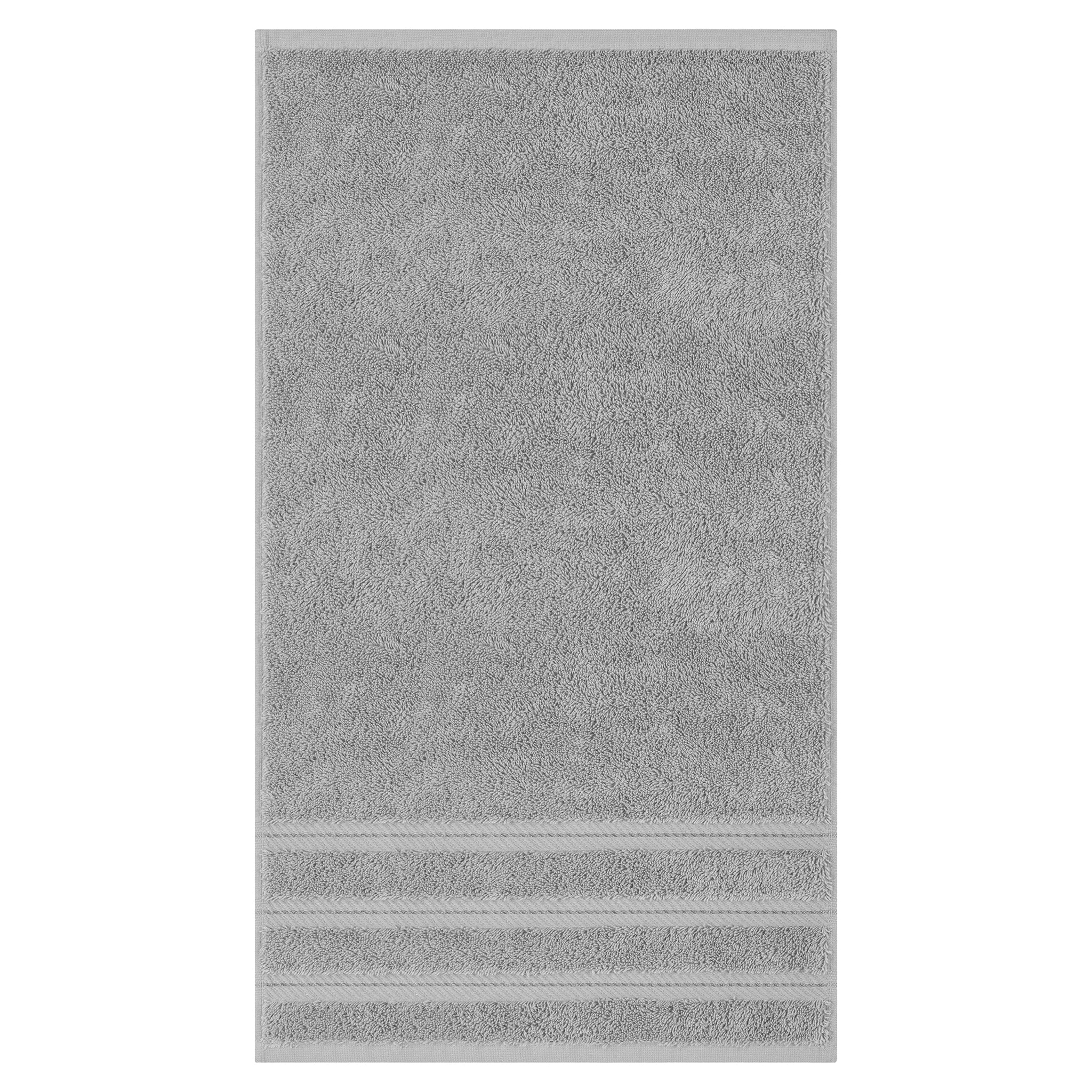 Embroidered Edison 4 Piece 100% Cotton Hand Towel Set | Luxury Hand Towels