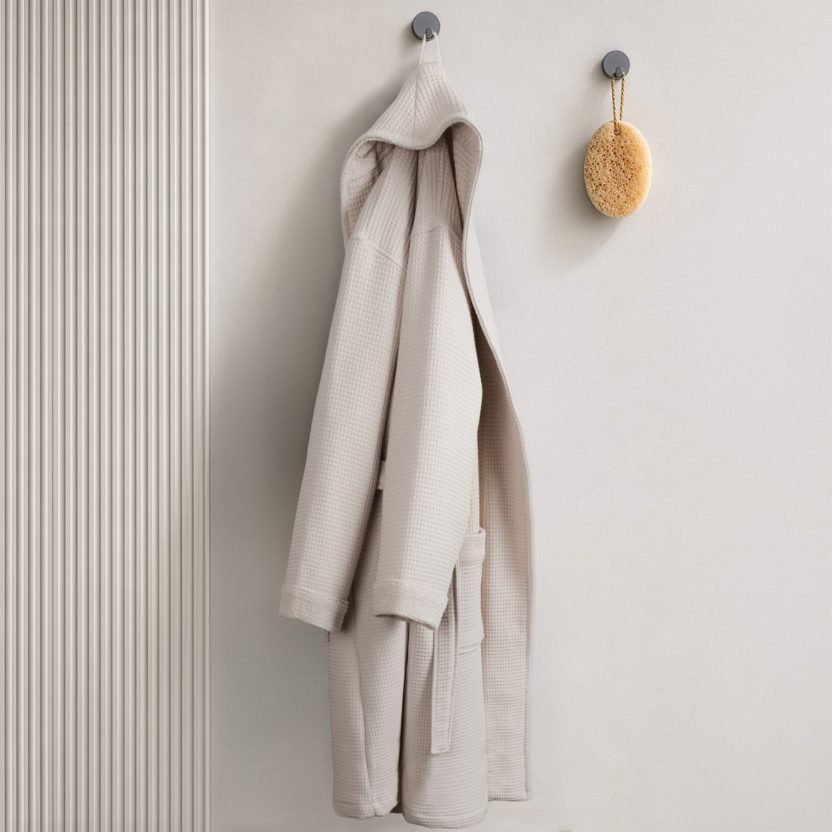 American Soft Linen Men's 100% Turkish Cotton Bathrobe | Micro Cotton Shawl Collar