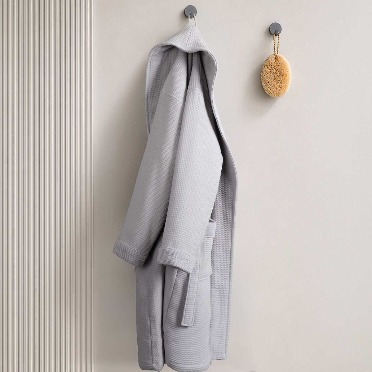 American Soft Linen Men's 100% Turkish Cotton Bathrobe | Micro Cotton Shawl Collar