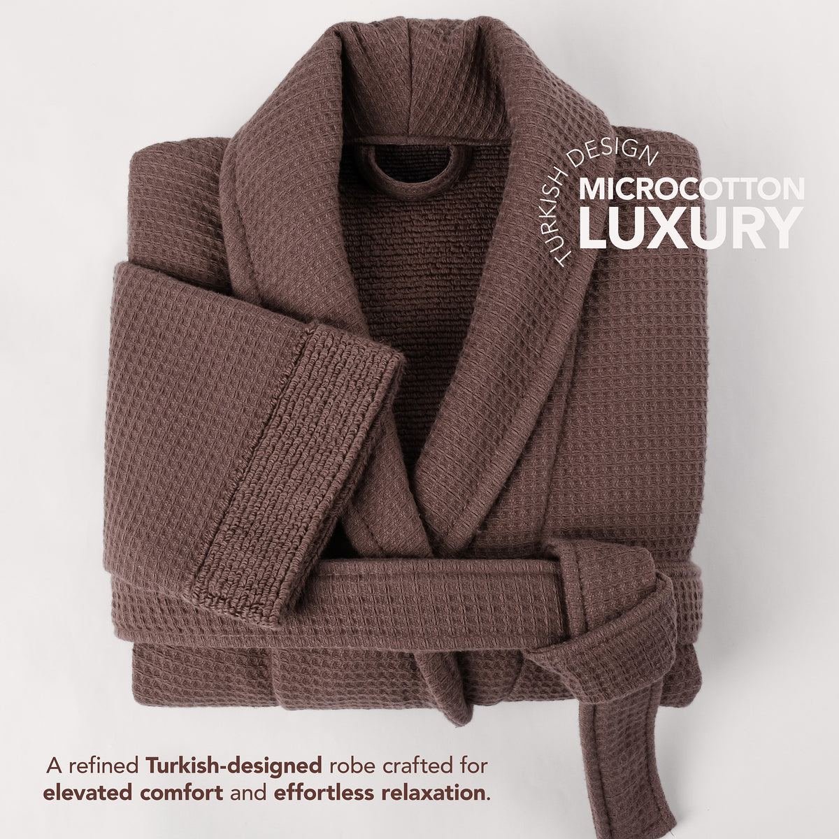 American Soft Linen Women's 100% Turkish Cotton Bathrobe | Micro Cotton Shawl Collar
