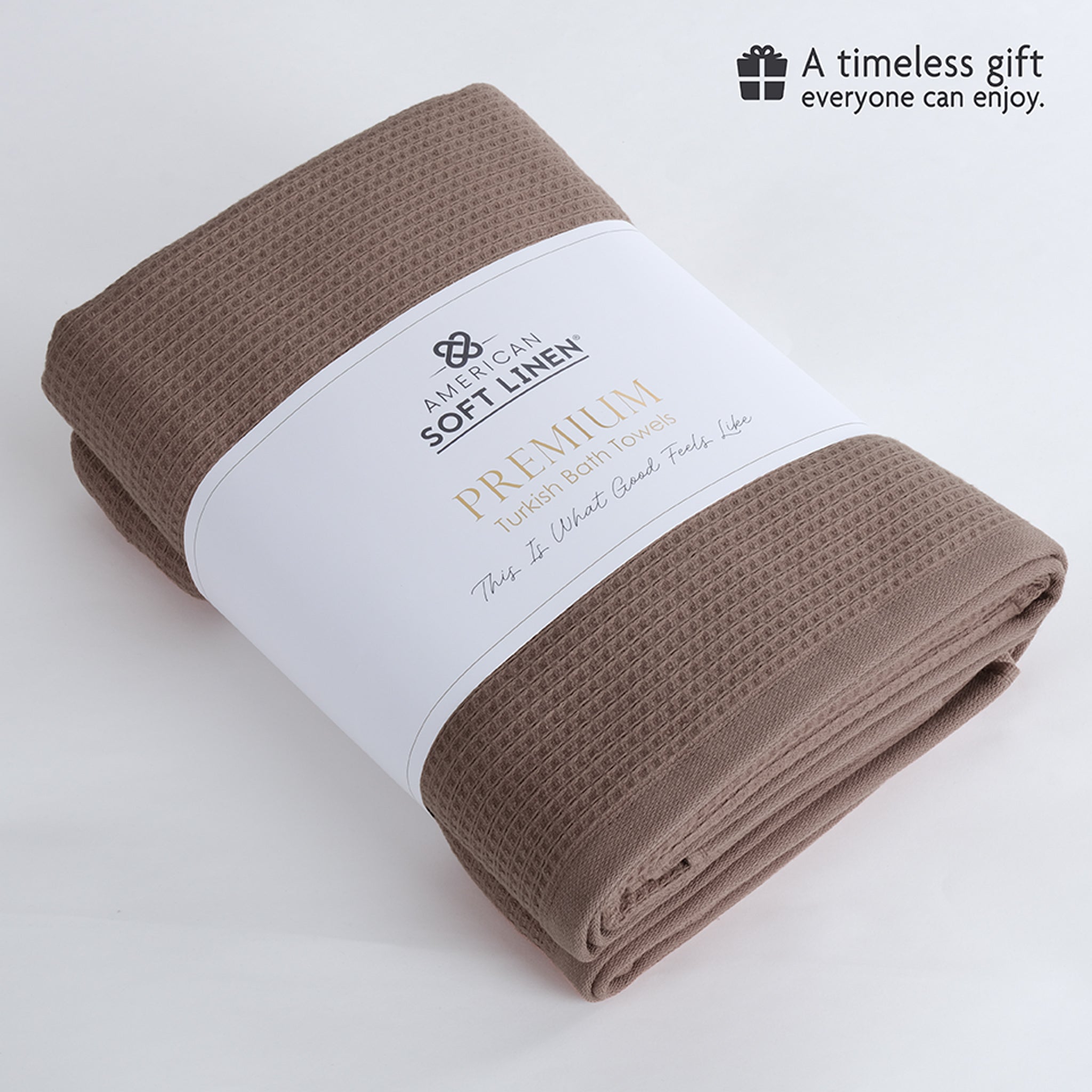 NOLA 2-Pack Turkish Cotton Bath Towels – 600 GSM Luxury Waffle Towels