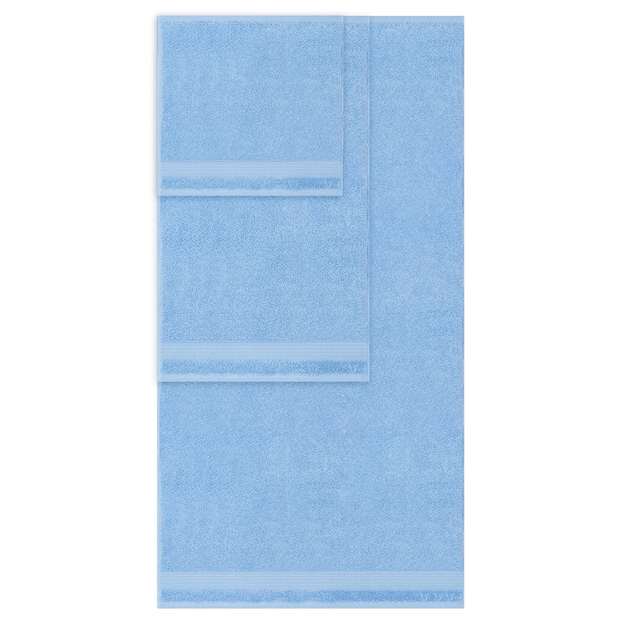 Personalized Bekos 6 Piece Turkish Towel Set | 100% Cotton Embroidered Towels