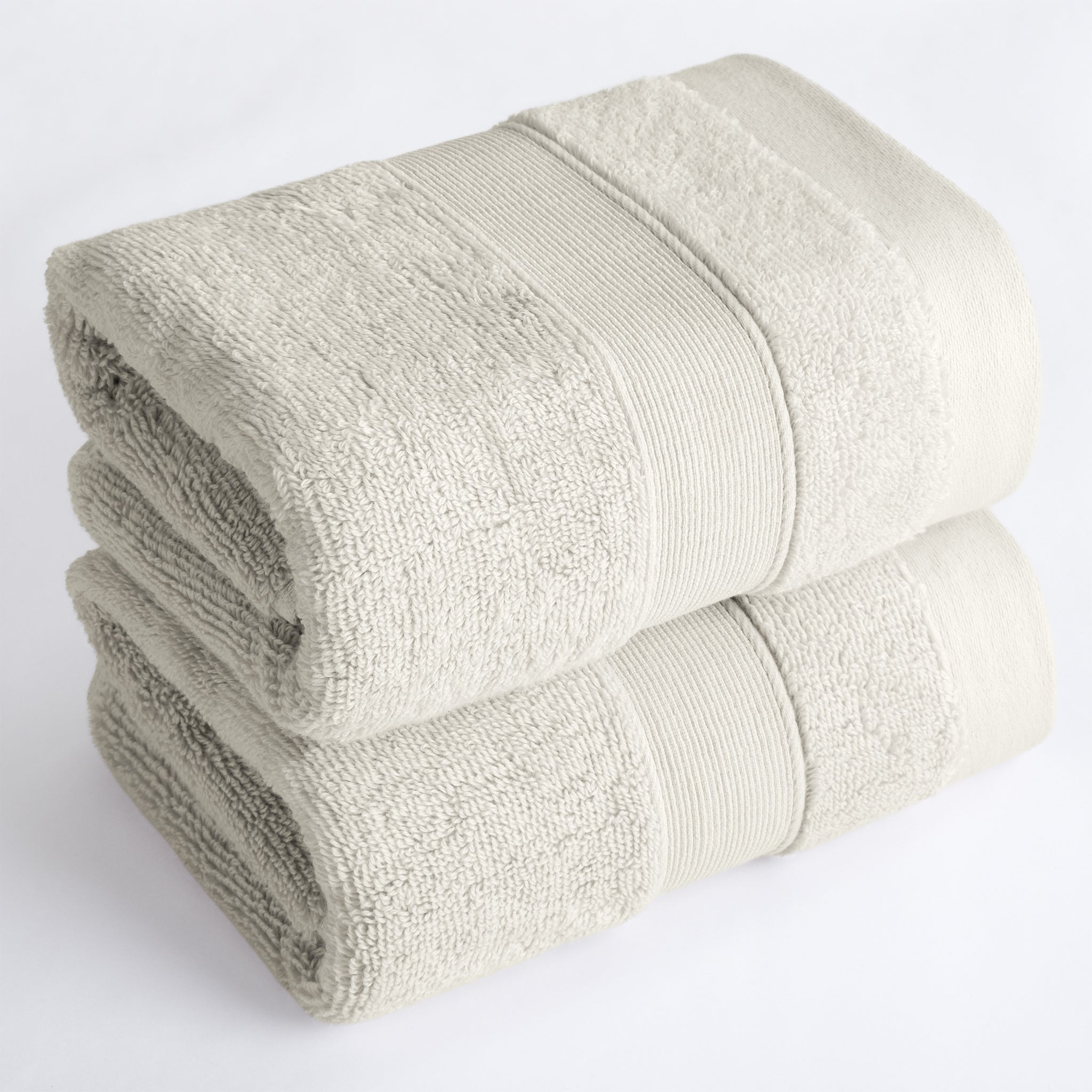 SIENA Luxury Turkish Cotton Hand Towels – 700 GSM, 16 x 28", 2-Piece