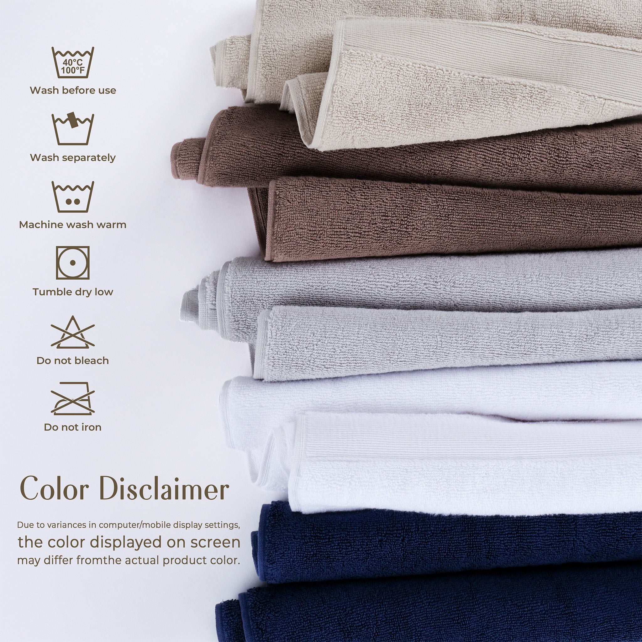 SIENA Turkish Cotton Jumbo Bath Towel – 700 GSM Luxury 30 x 56"
