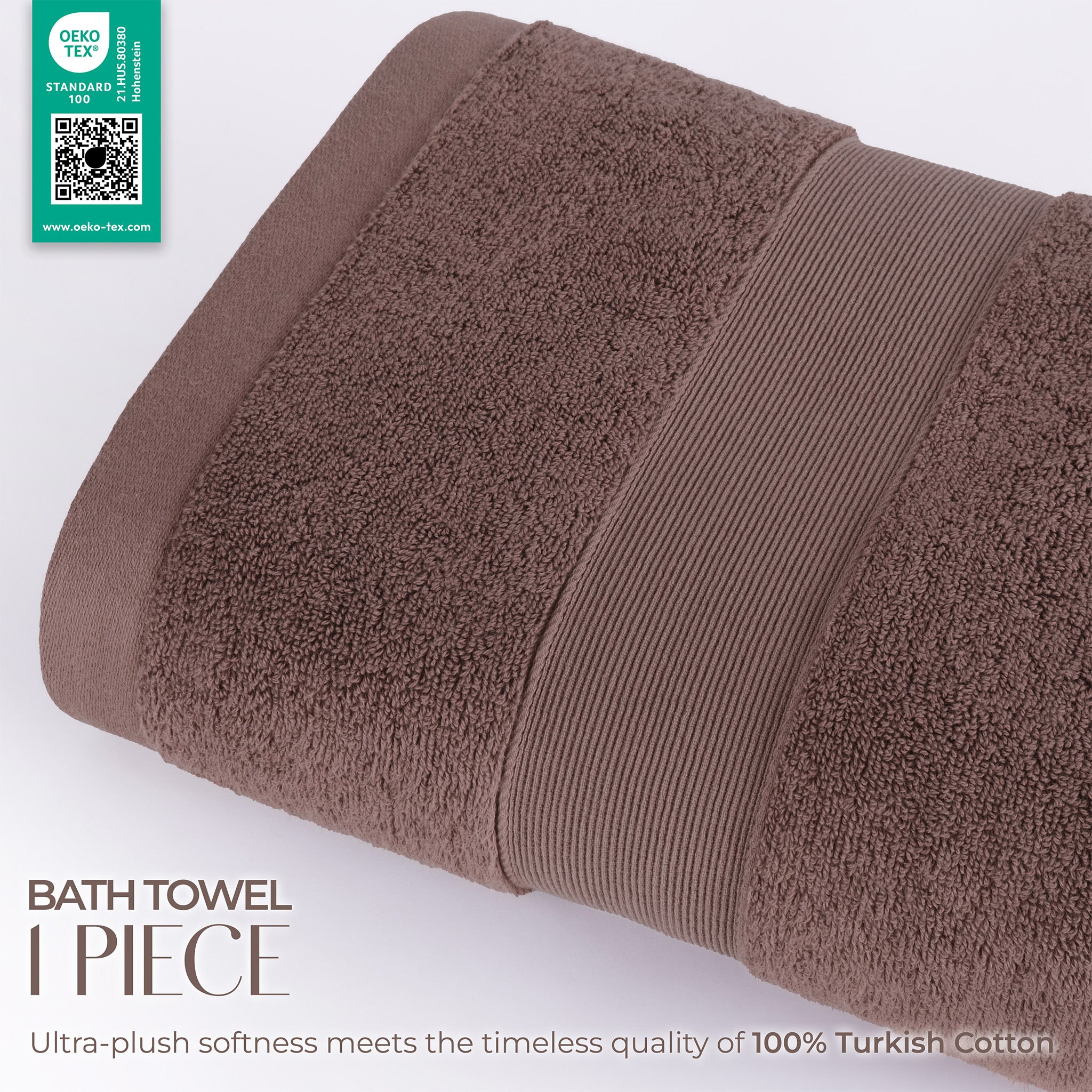 SIENA Turkish Cotton Jumbo Bath Towel – 700 GSM Luxury 30 x 56"