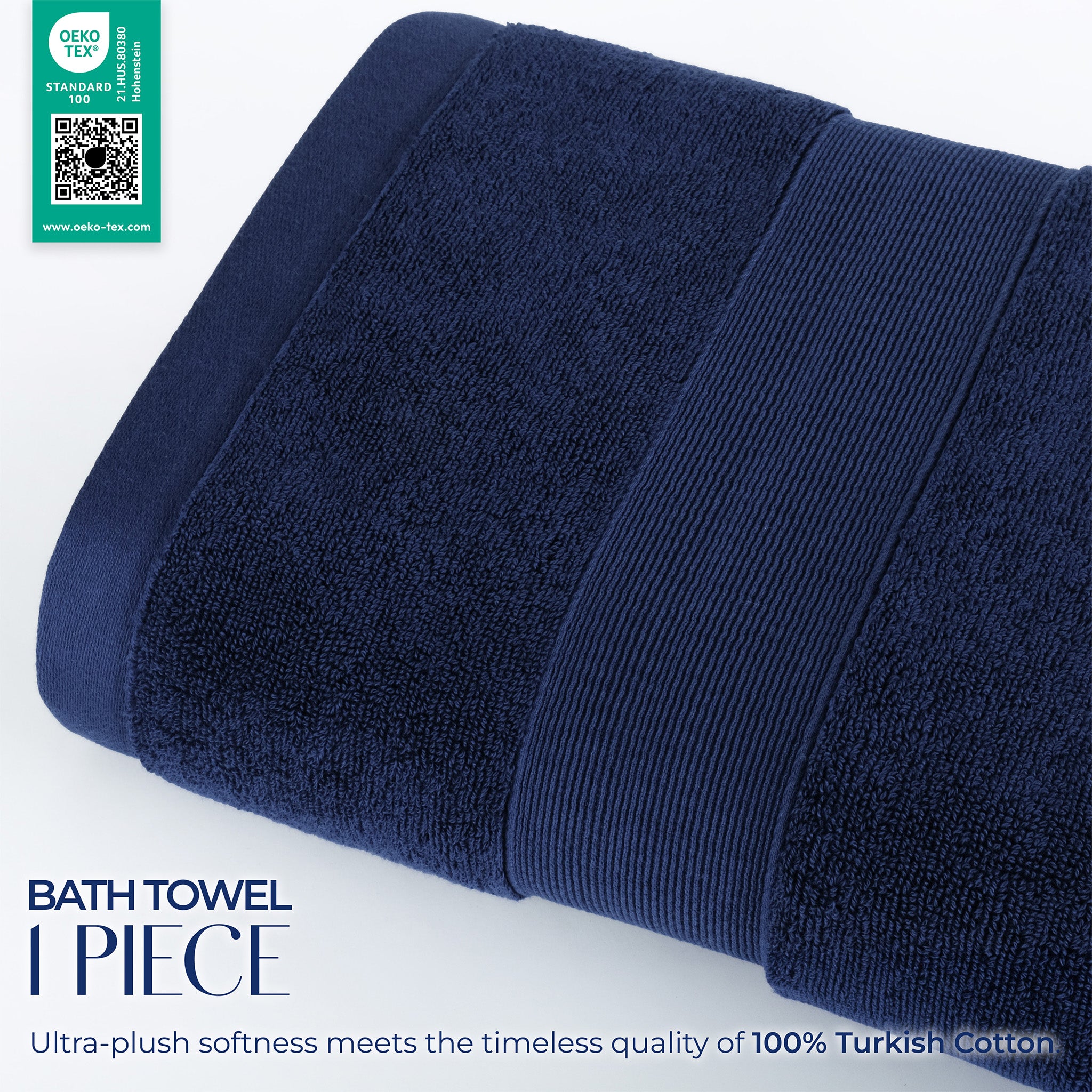 SIENA Turkish Cotton Jumbo Bath Towel – 700 GSM Luxury 30 x 56"