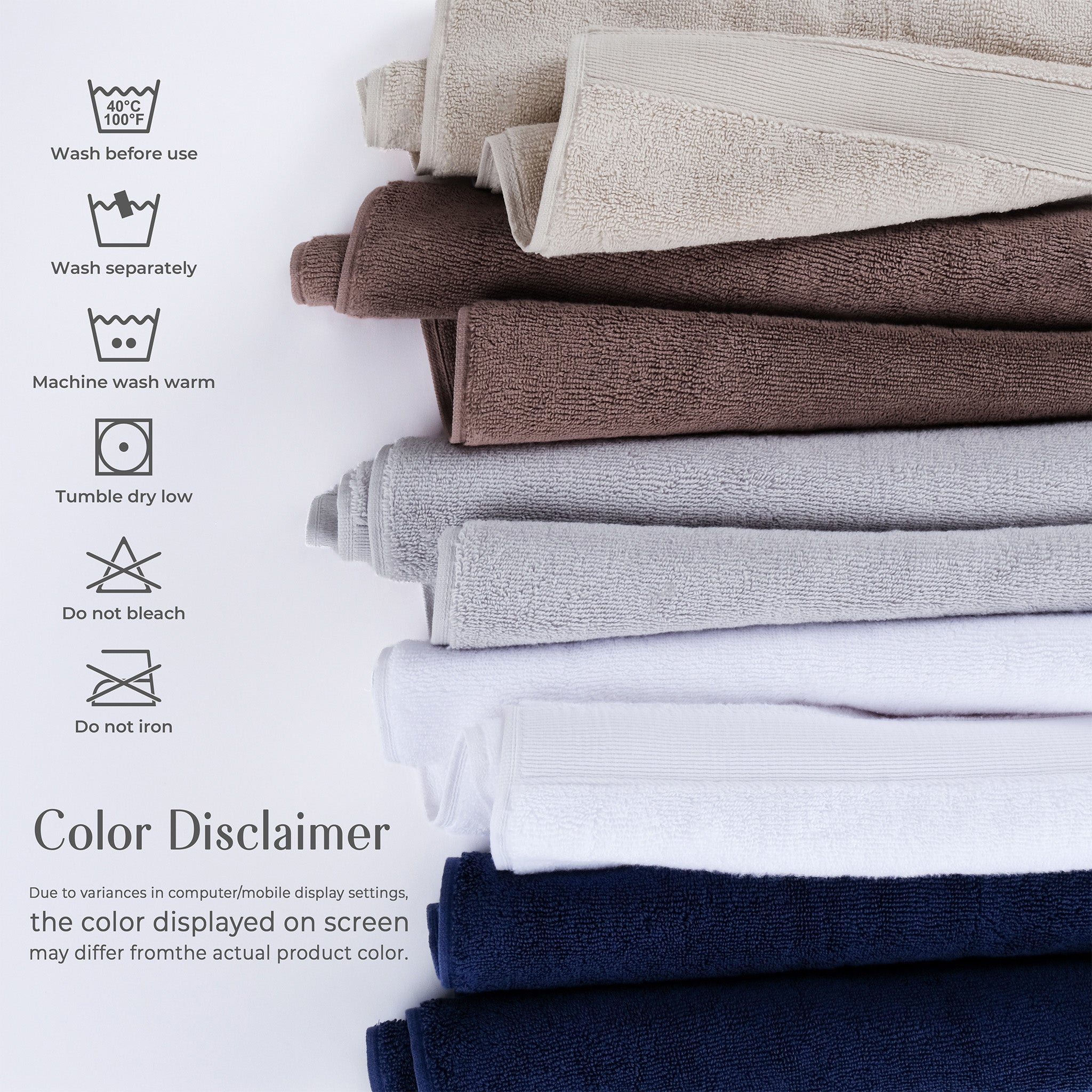 SIENA Turkish Cotton Jumbo Bath Towel – 700 GSM Luxury 30 x 56"