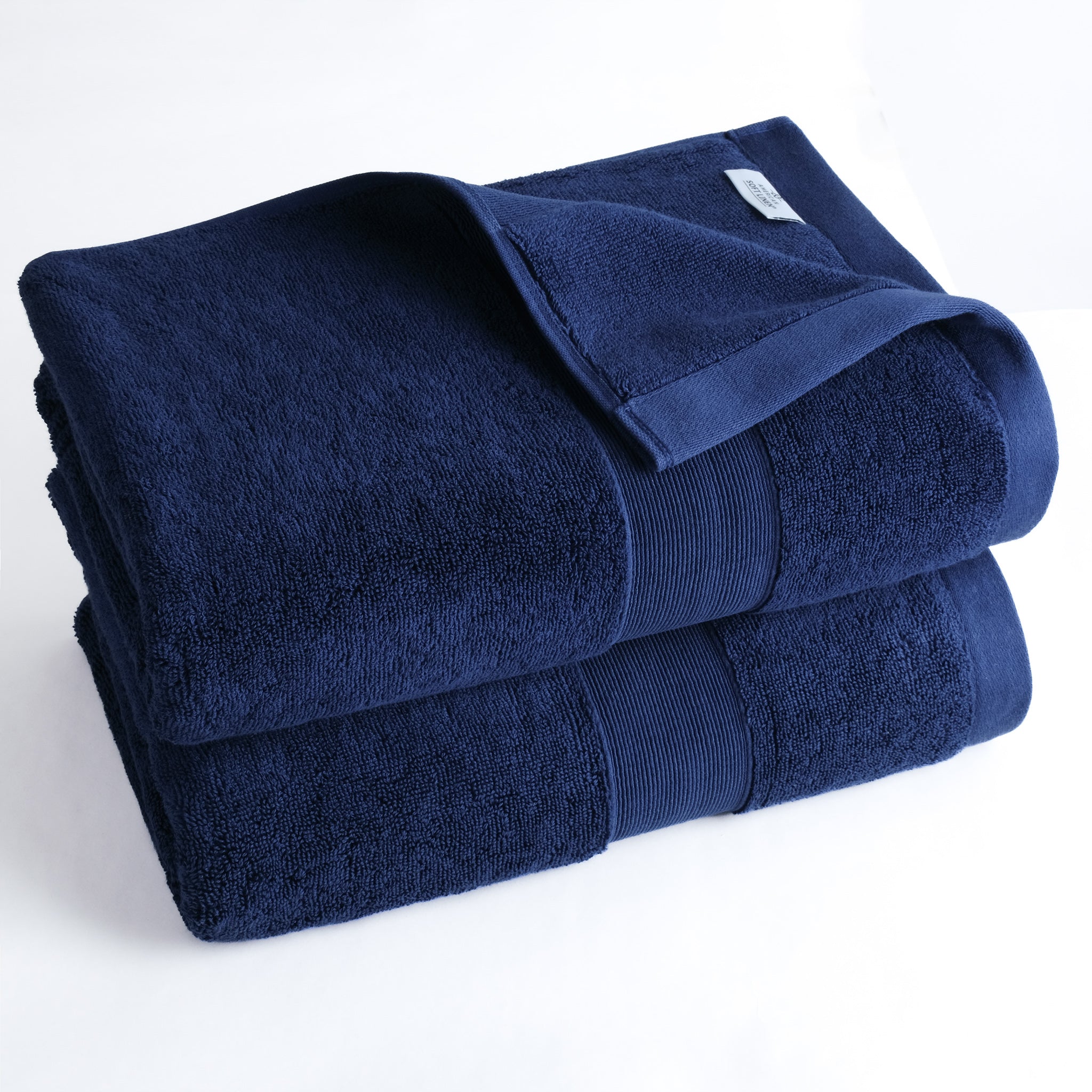SIENA Turkish Cotton Jumbo Bath Towel Set – 700 GSM, 30 x 56", 2-Piece