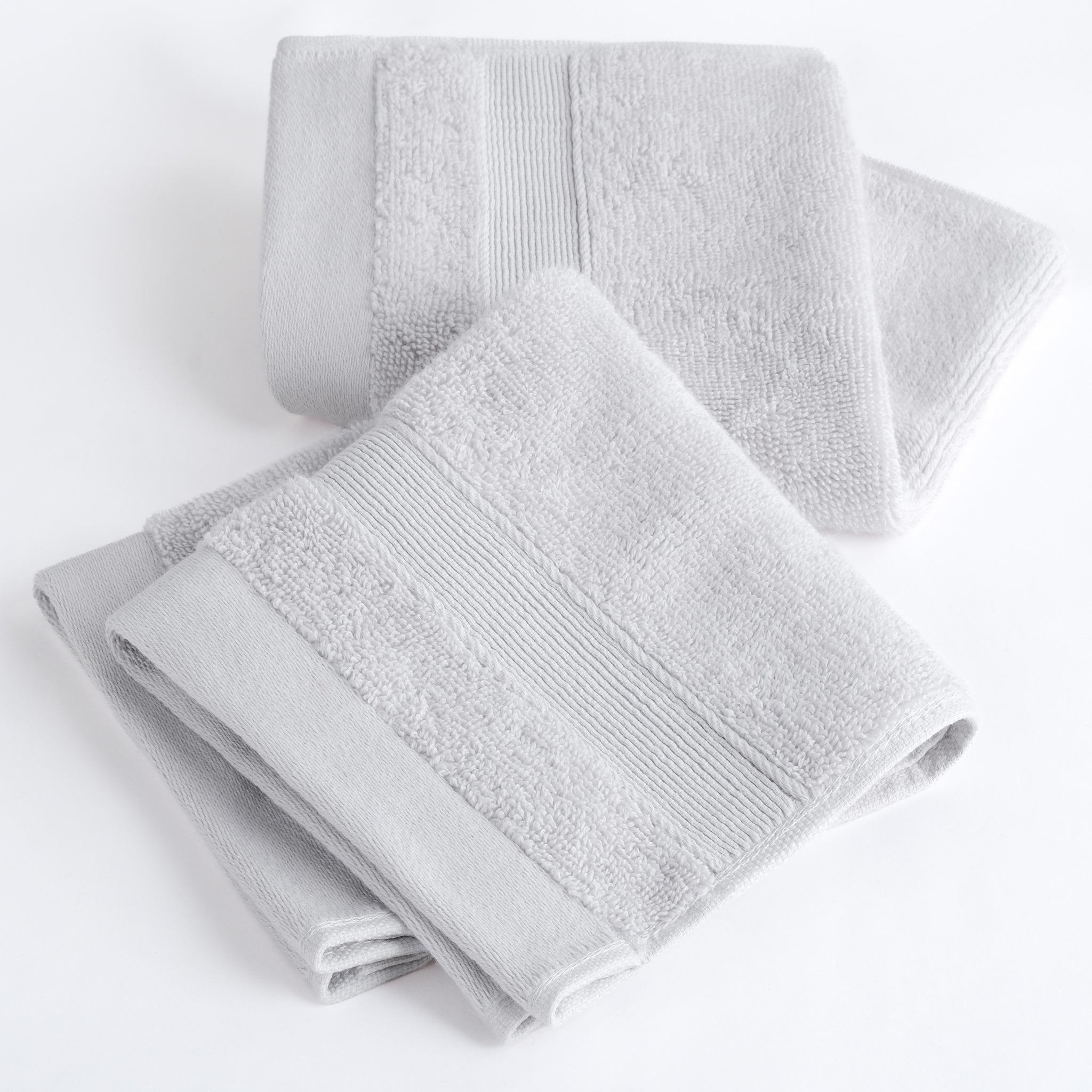 SIENA Turkish Cotton Washcloths – 700 GSM Luxury 13 x 13", 2-Piece