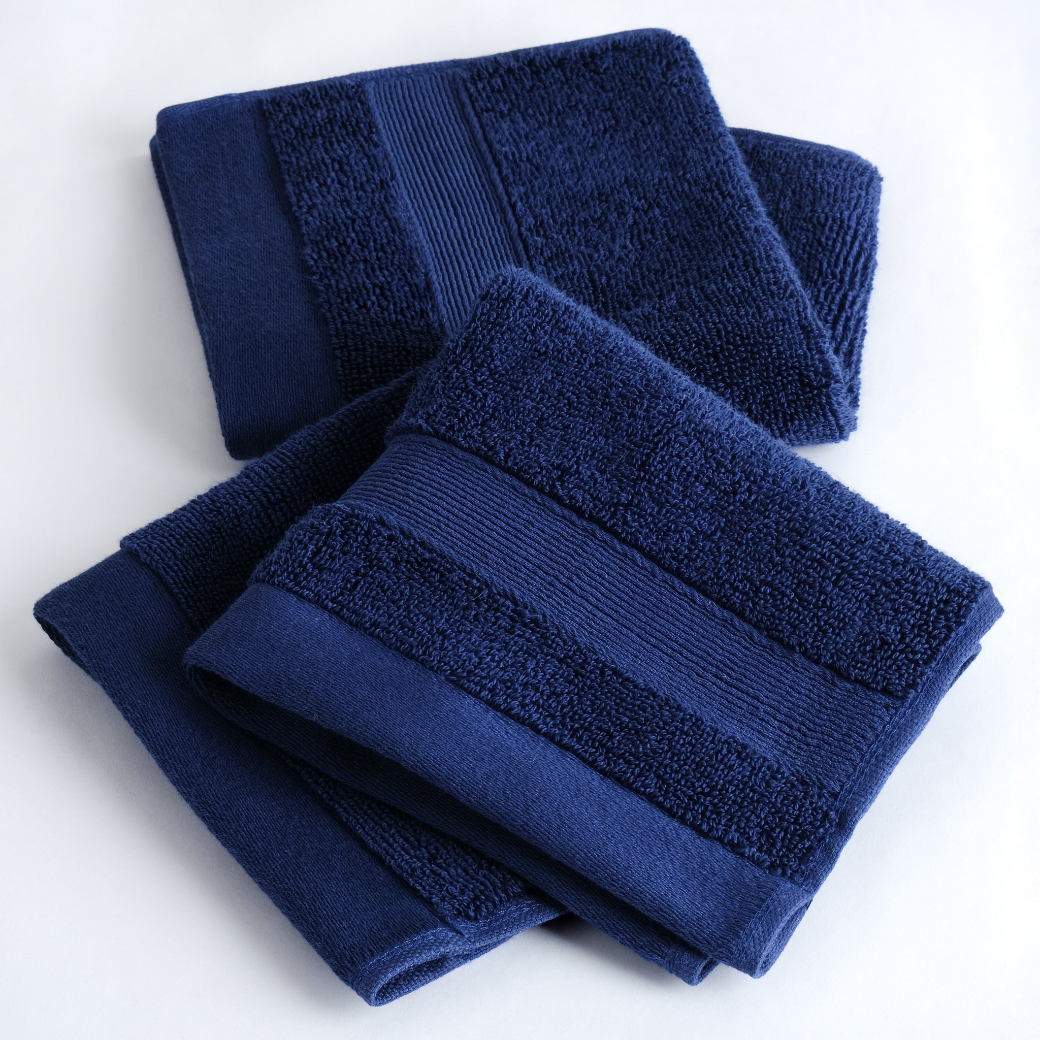 SIENA Turkish Cotton Washcloths – 700 GSM Luxury 13 x 13", 2-Piece