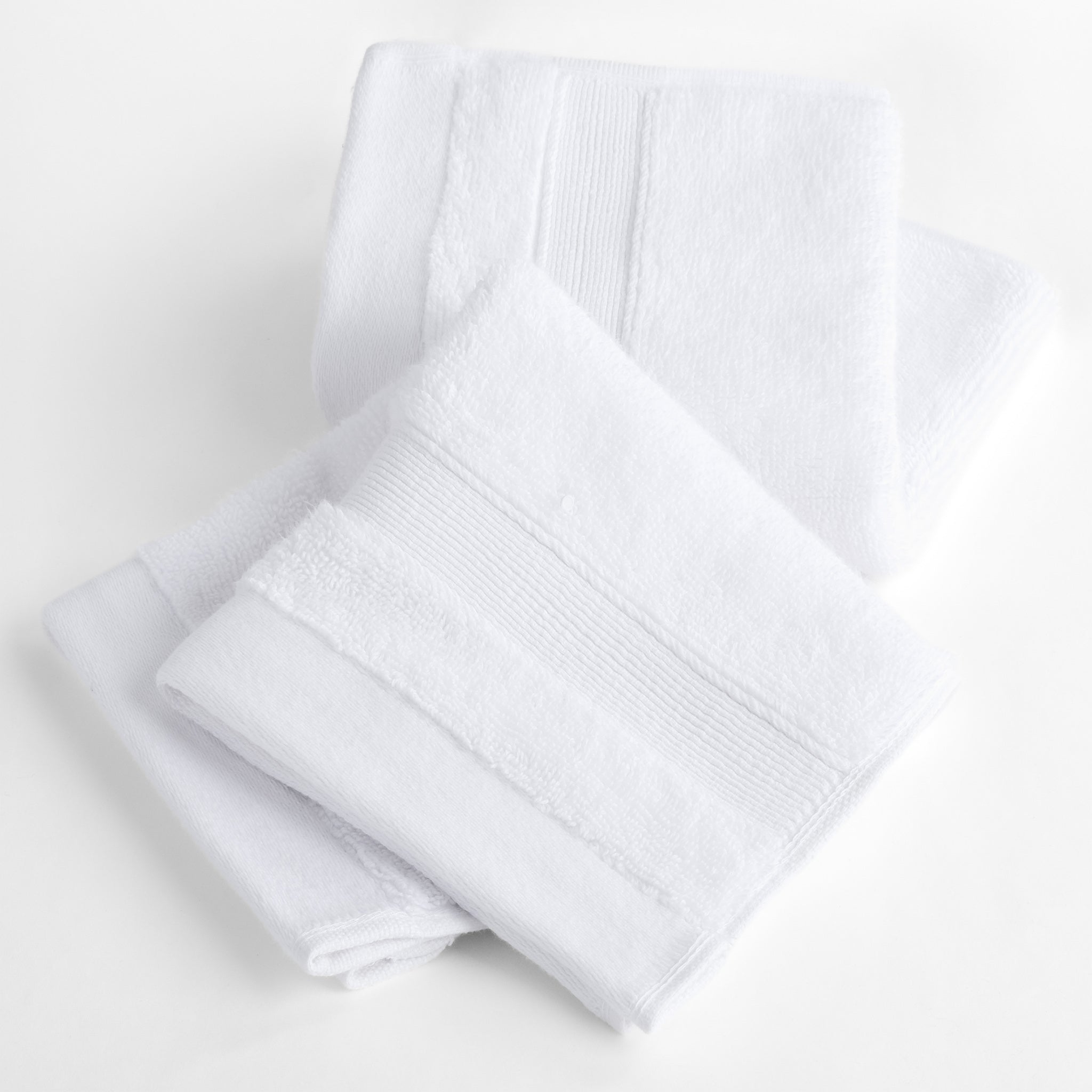 SIENA Turkish Cotton Washcloths – 700 GSM Luxury 13 x 13", 2-Piece