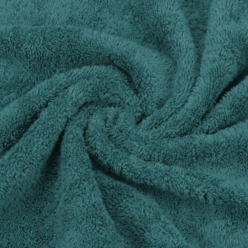 American Soft Linen - 6 Piece Turkish Cotton Bath Towel Set - Colonial-Blue - 7