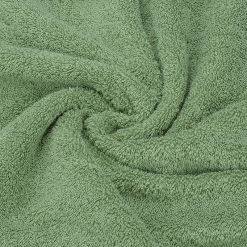 American Soft Linen - 6 Piece Turkish Cotton Bath Towel Set - Sage-Green - 7