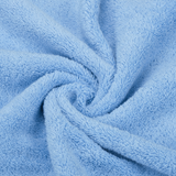 American Soft Linen - 6 Piece Turkish Cotton Bath Towel Set - Sky-Blue - 7