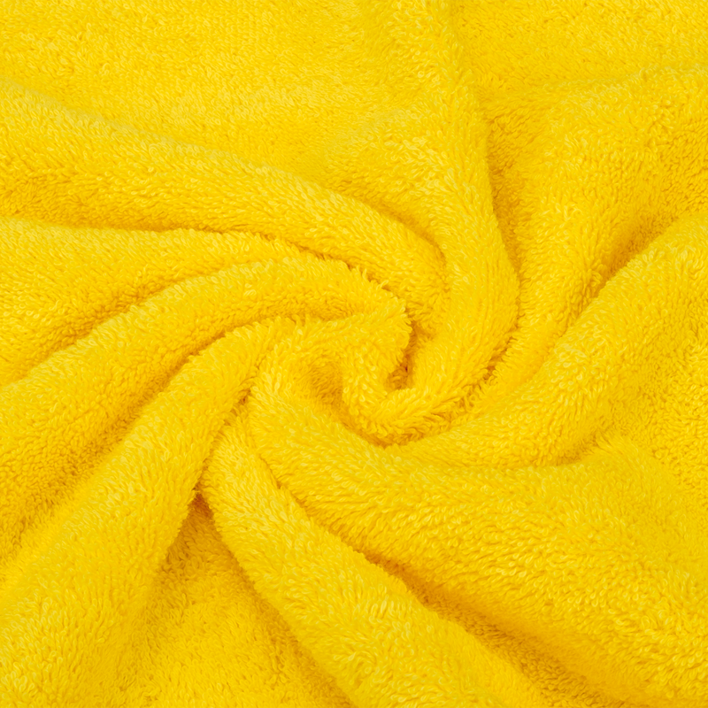 American Soft Linen - 6 Piece Turkish Cotton Bath Towel Set - Yellow - 7