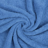 American Soft Linen - 6 Piece Turkish Cotton Bath Towel Set - Electric-Blue - 7