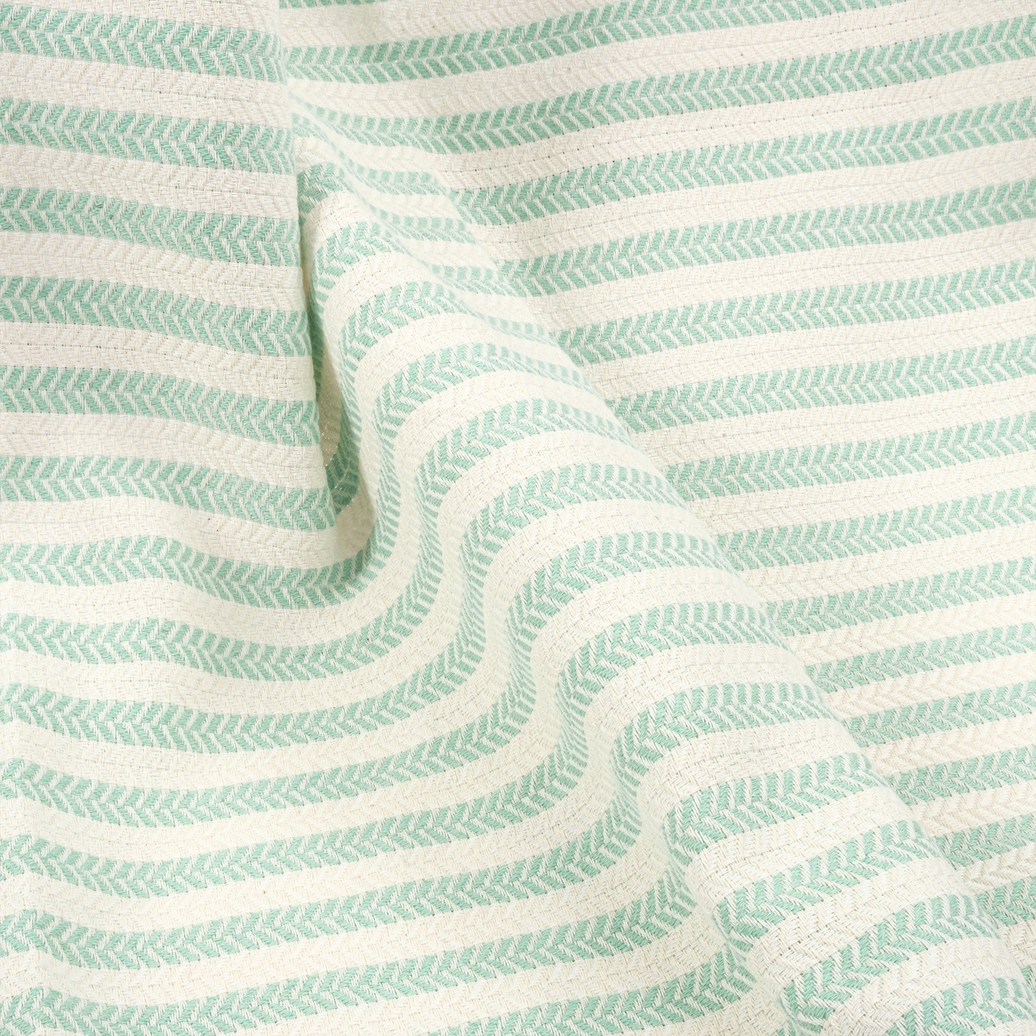 American Soft Linen - 100% Cotton Turkish Peshtemal Towels 40x70 Inches - Sage - 2