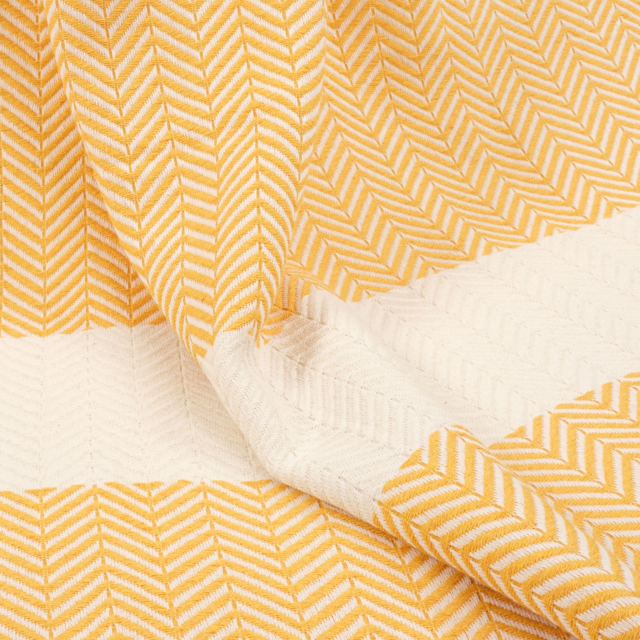 American Soft Linen - 100% Cotton Turkish Peshtemal Towels 40x70 Inches - Yellow - 2