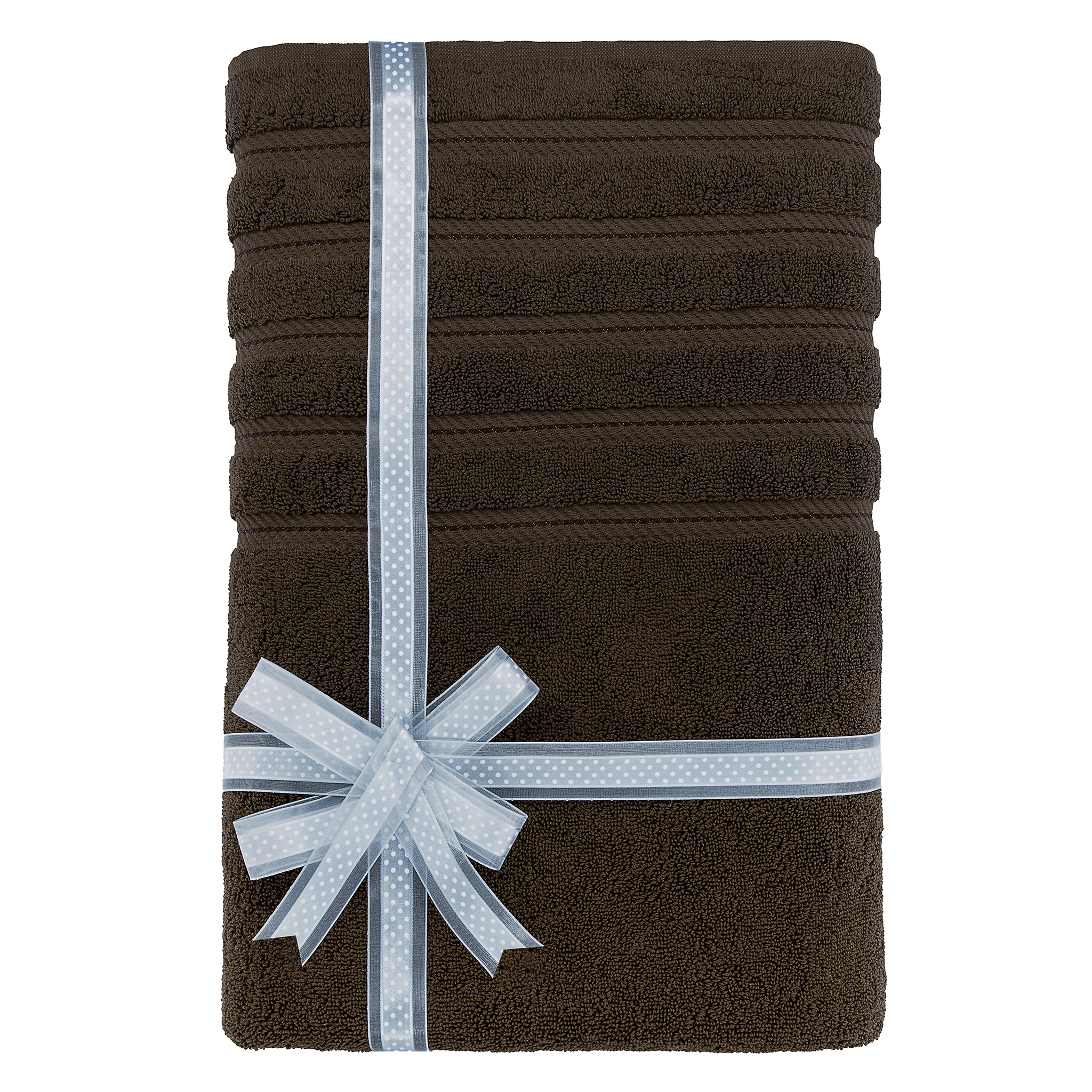American Soft Linen - 35x70 Jumbo Bath Sheet Turkish Bath Towel - 16 Piece Case Pack - Chocolate-Brown - 3
