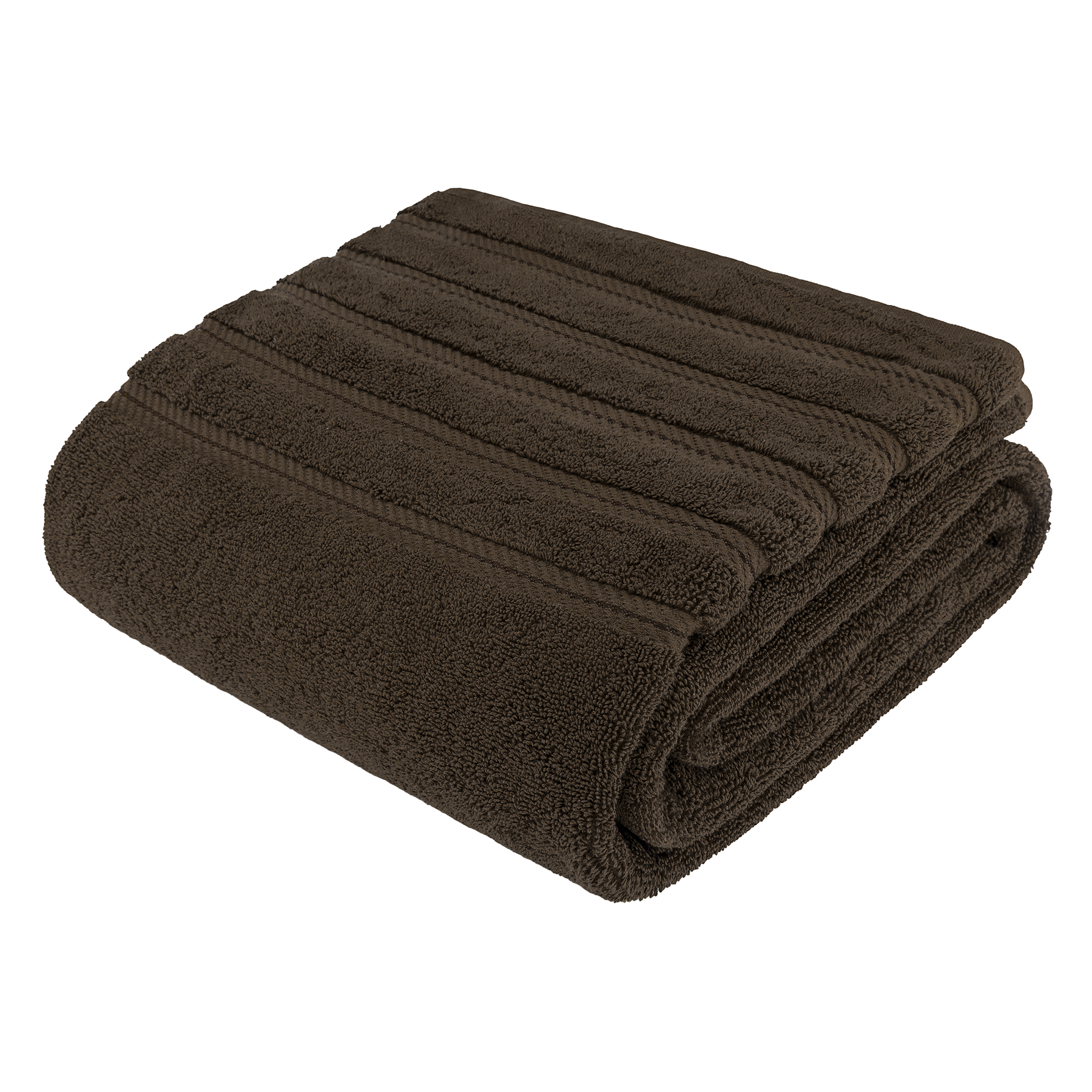 American Soft Linen - 35x70 Jumbo Bath Sheet Turkish Bath Towel - 16 Piece Case Pack - Chocolate-Brown - 7