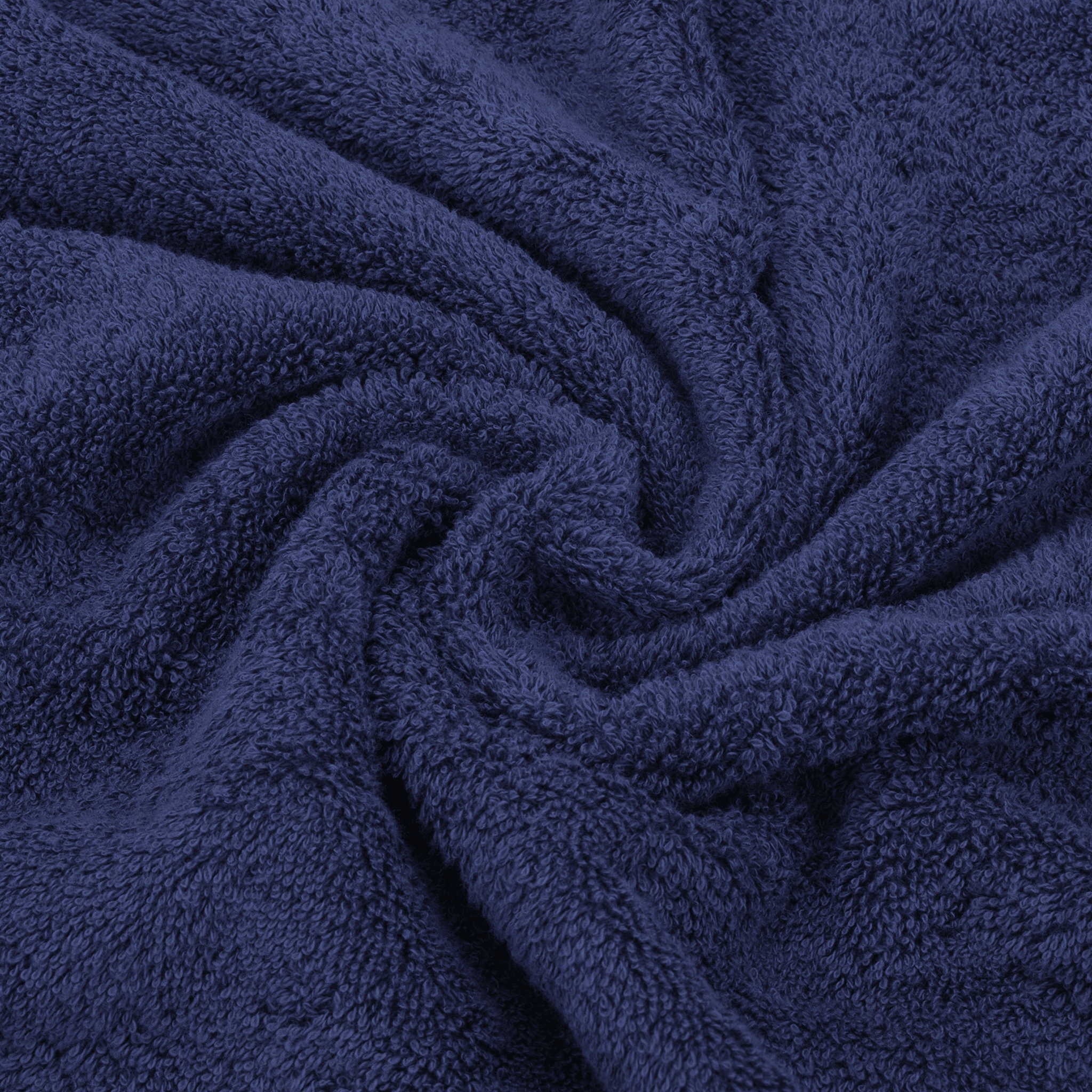 American Soft Linen - 3 Piece Turkish Cotton Towel Set - Navy-Blue - 7