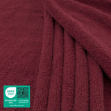 American Soft Linen - 40x80 Inch Oversized Bath Sheet Turkish Bath Towel - 12 Piece Case Pack - Bordeaux-Red - 2