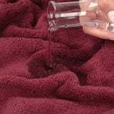 American Soft Linen - 40x80 Inch Oversized Bath Sheet Turkish Bath Towel - 12 Piece Case Pack - Bordeaux-Red - 4