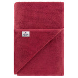 American Soft Linen - 40x80 Inch Oversized Bath Sheet Turkish Bath Towel - 12 Piece Case Pack - Bordeaux-Red - 6