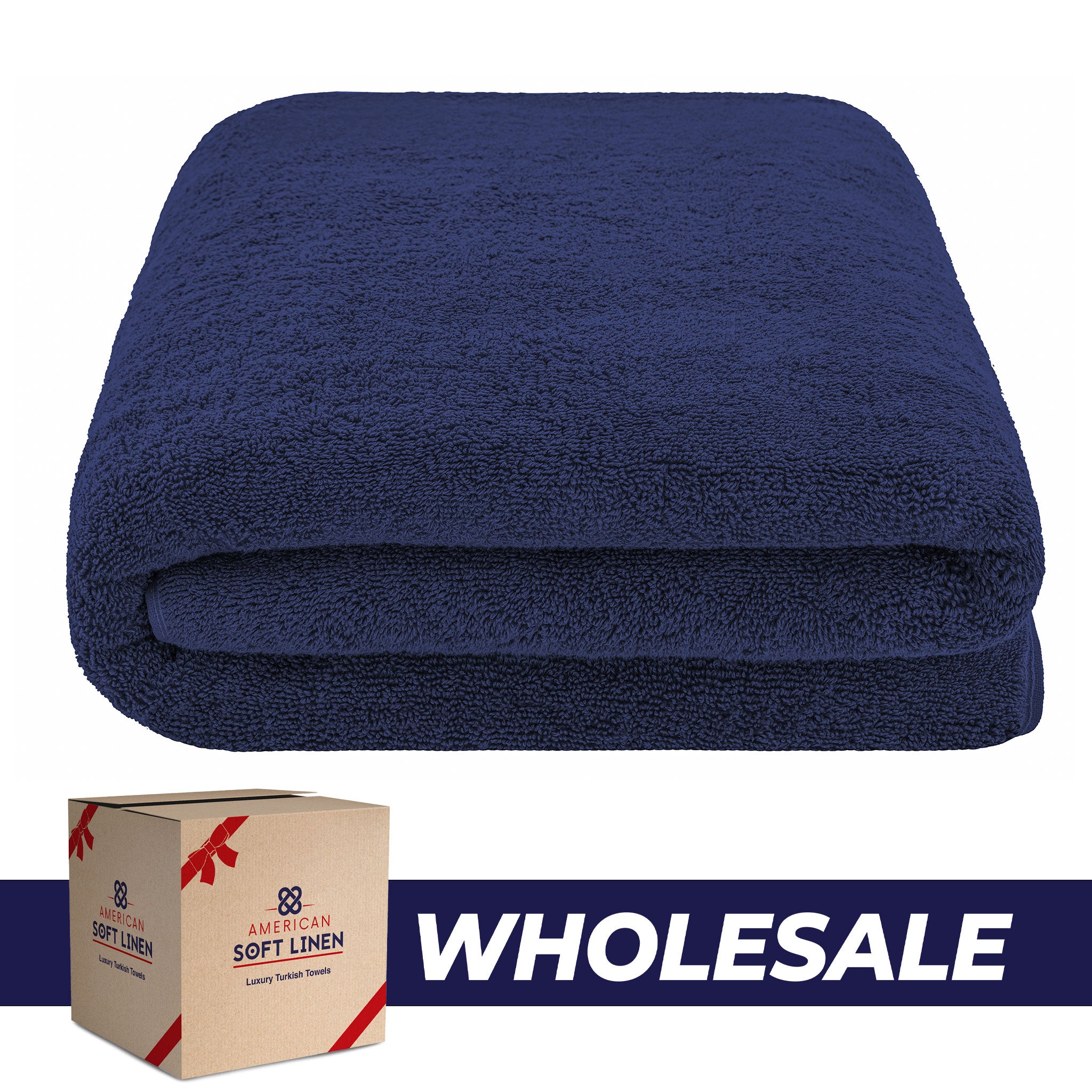 American Soft Linen Bath Sheet 40x80 Inch 100% Cotton Extra Large