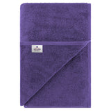American Soft Linen - 40x80 Inch Oversized Bath Sheet Turkish Bath Towel - 12 Piece Case Pack - Purple - 6