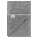 American Soft Linen - 40x80 Inch Oversized Bath Sheet Turkish Bath Towel - 12 Piece Case Pack - Rockridge-Gray - 6