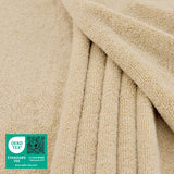 American Soft Linen - 40x80 Inch Oversized Bath Sheet Turkish Bath Towel - 12 Piece Case Pack - Sand-Taupe - 2