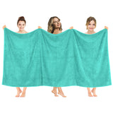 American Soft Linen - 40x80 Inch Oversized Bath Sheet Turkish Bath Towel - 12 Piece Case Pack - Turquoise-Blue - 1