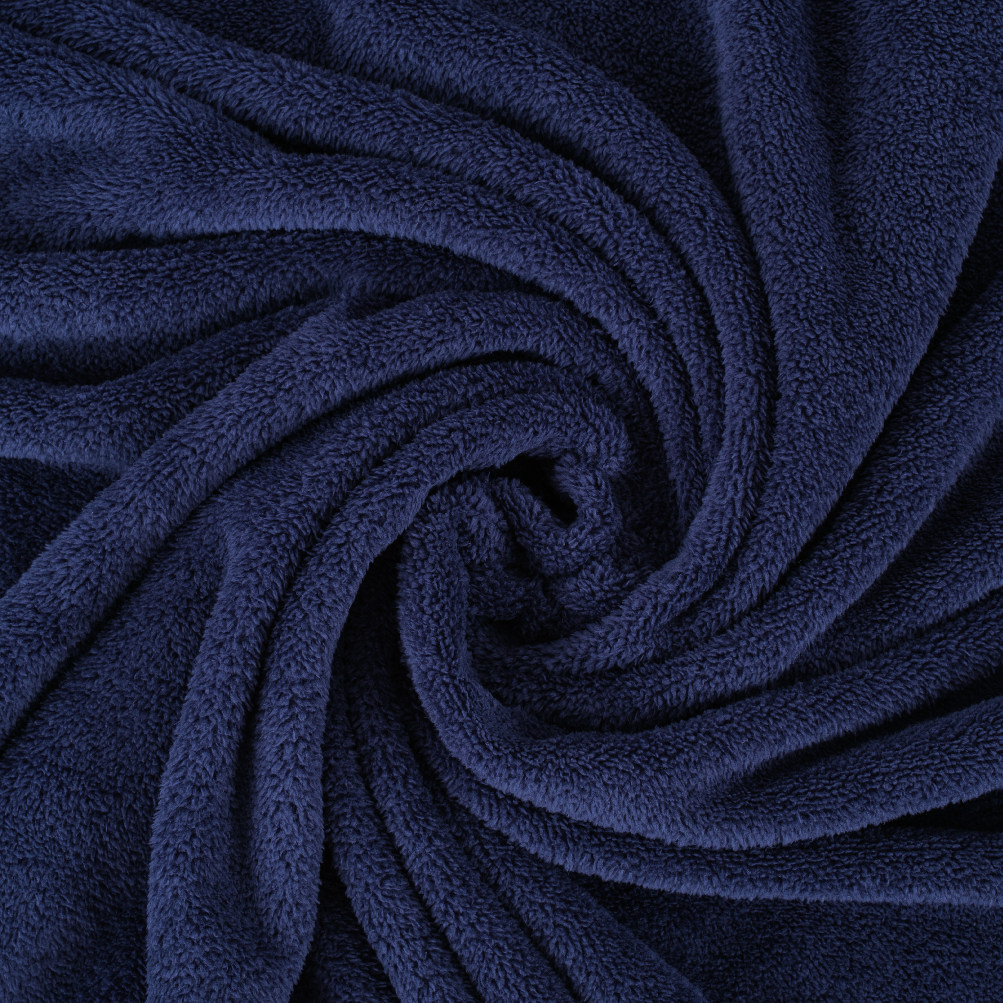 American Soft Linen - Bedding Fleece Blanket - Twin Size 60x80 inches - Navy-Blue - 5