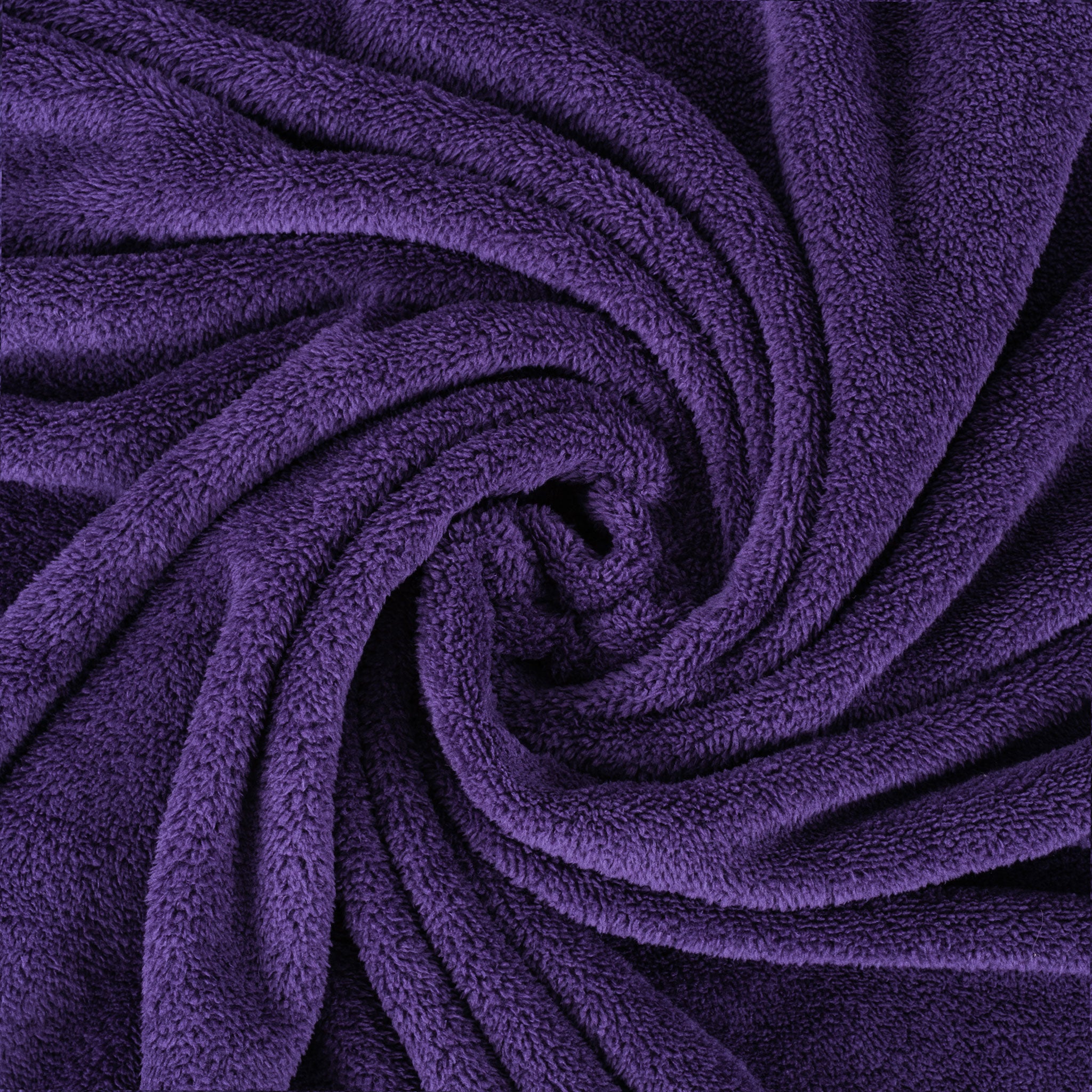 American Soft Linen - Bedding Fleece Blanket - Wholesale - 24 Set Case Pack - Throw Size 50x60 inches - Purple - 5