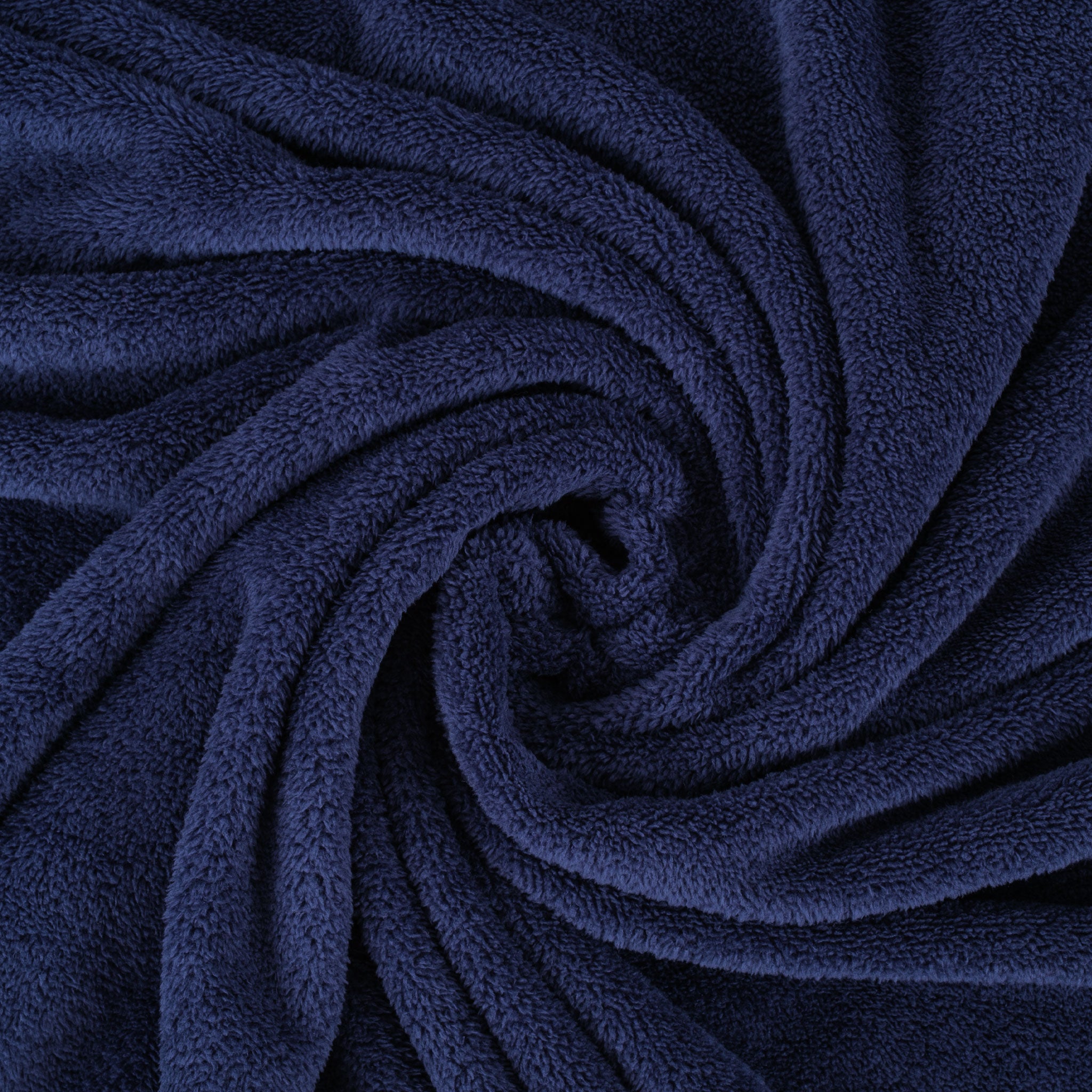 American Soft Linen - Bedding Fleece Blanket - Wholesale - 9 Set Case Pack - Queen Size 85x90 inches - Navy-Blue - 5